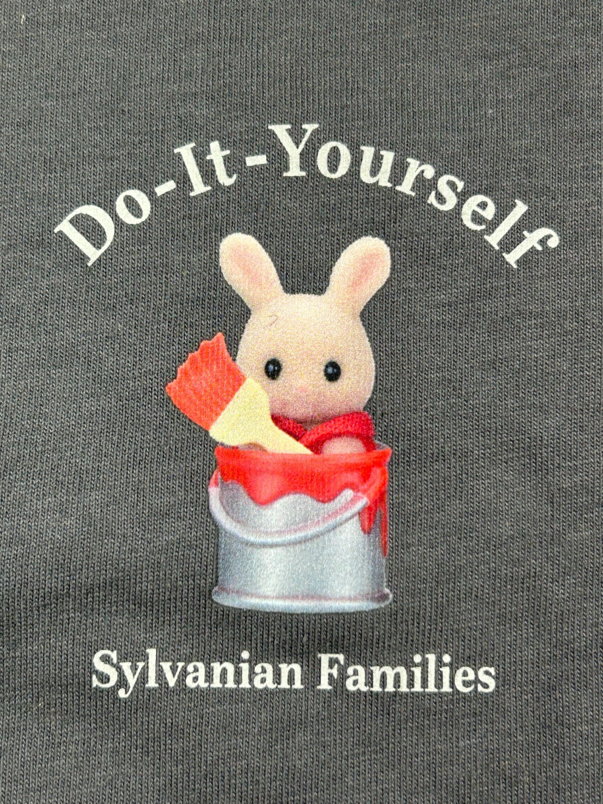 NWT Uniqlo Sylvanian Families Short Sleeve Top Do-It-Yourself Large- US Seller