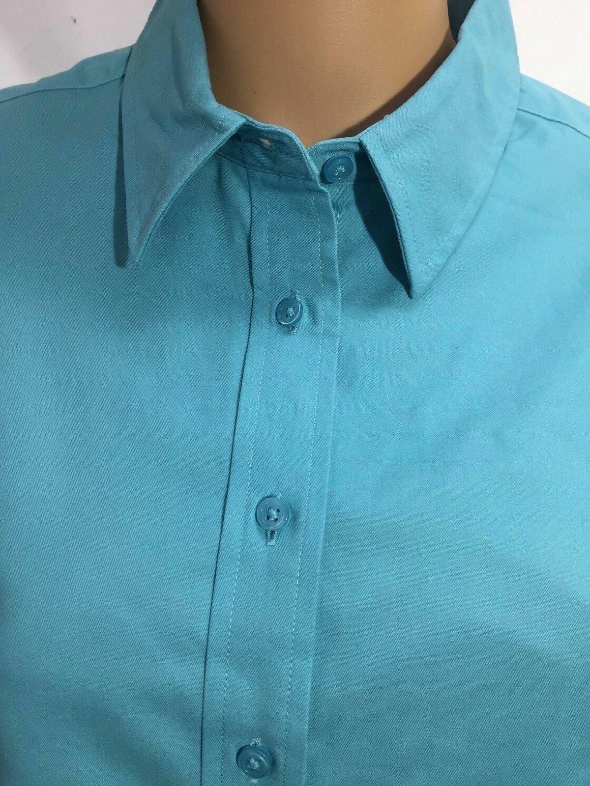 Women’s Port Authority Long Sleeve Easy Care Shirt, Stone, Size Medium
