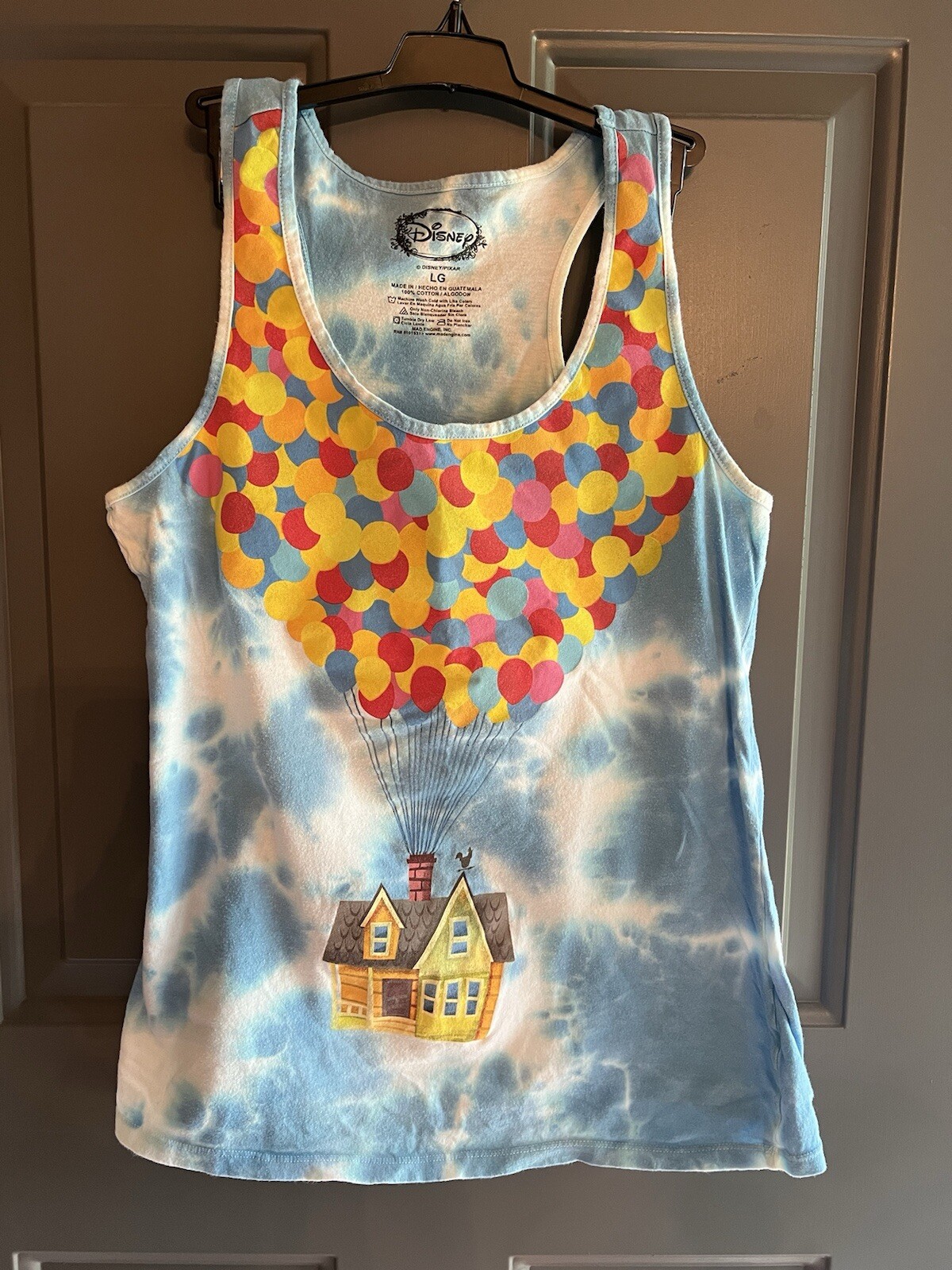 UP! 2009 Official Disney Pixar Movie Tank Top Cotton Unique Limited Large Unique
