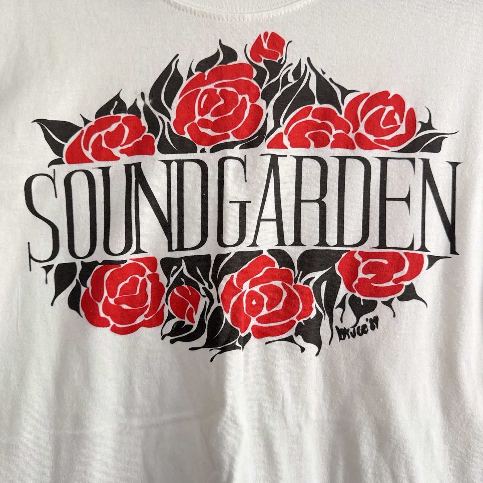 Soundgarden Tour T Shirt Womens XL Band Tee Grunge Rock Concert Chris Cornell