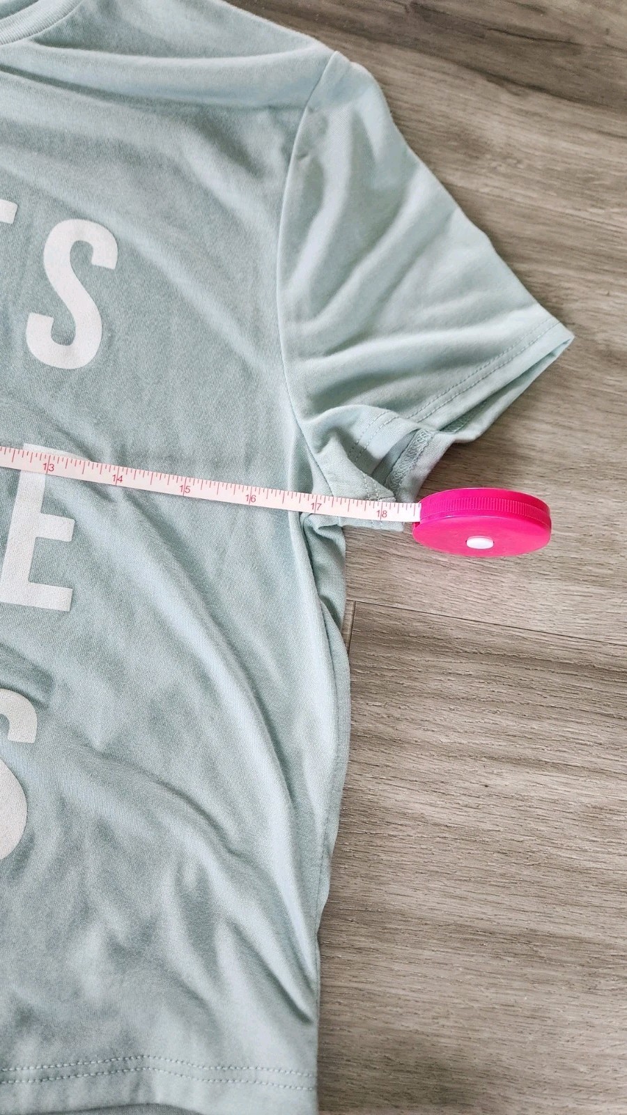 Nurses Inspire Nurses Cropped T-shirt Pastel Aqua Nursing Gift NWOT Medium
