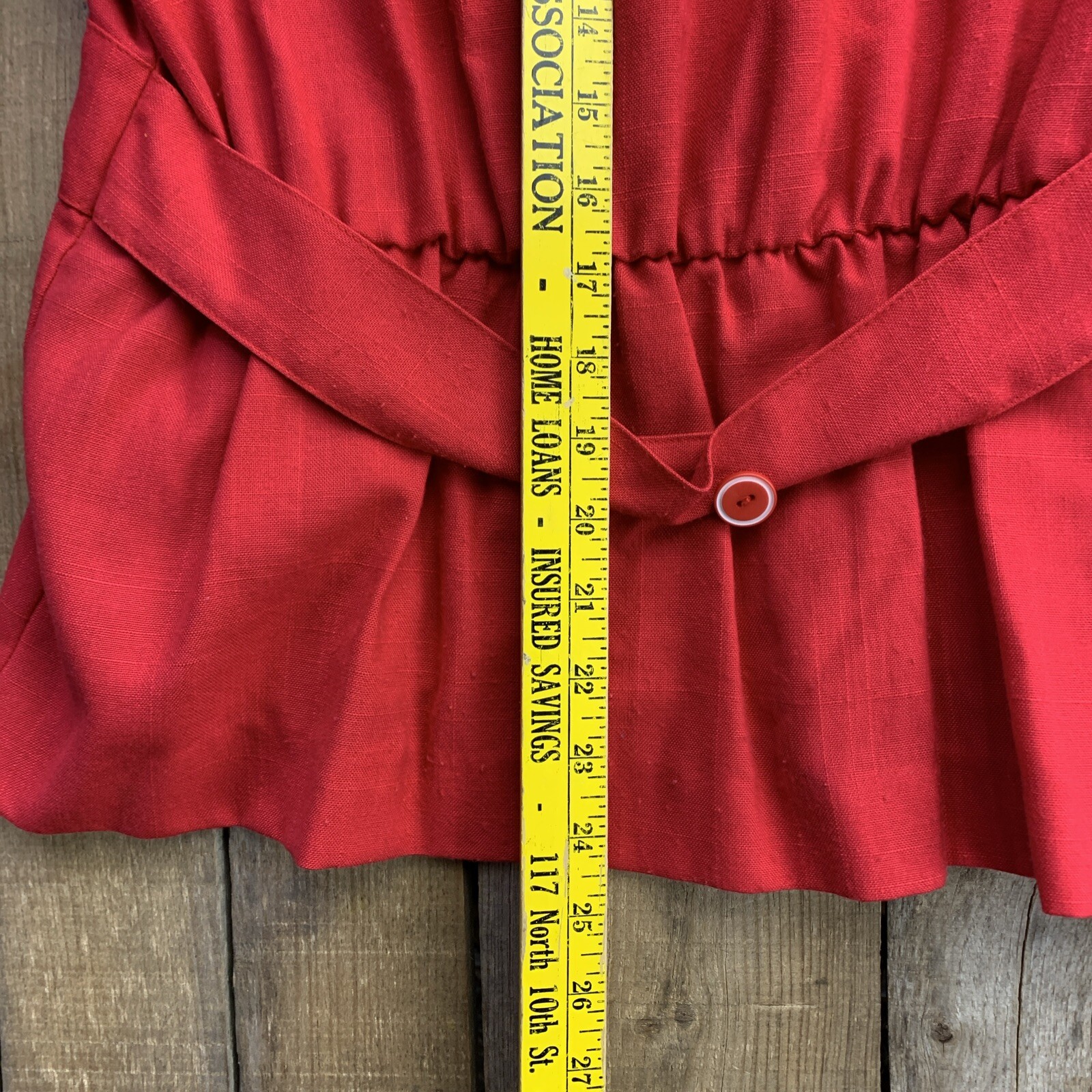 SGS Studio VTG Red Top Womens Size (See Pictures for Measurements)