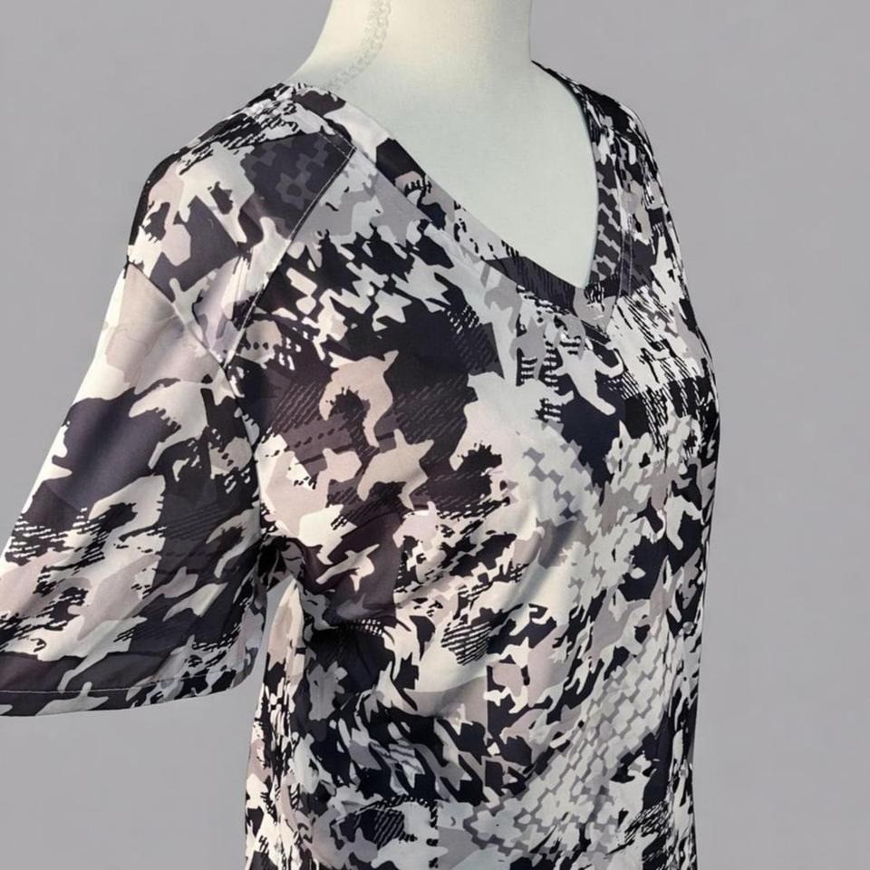 Greys Anatomy XL Nurse Scrub Top Camo Military Gorpcore Utility Sporty Aesthetic