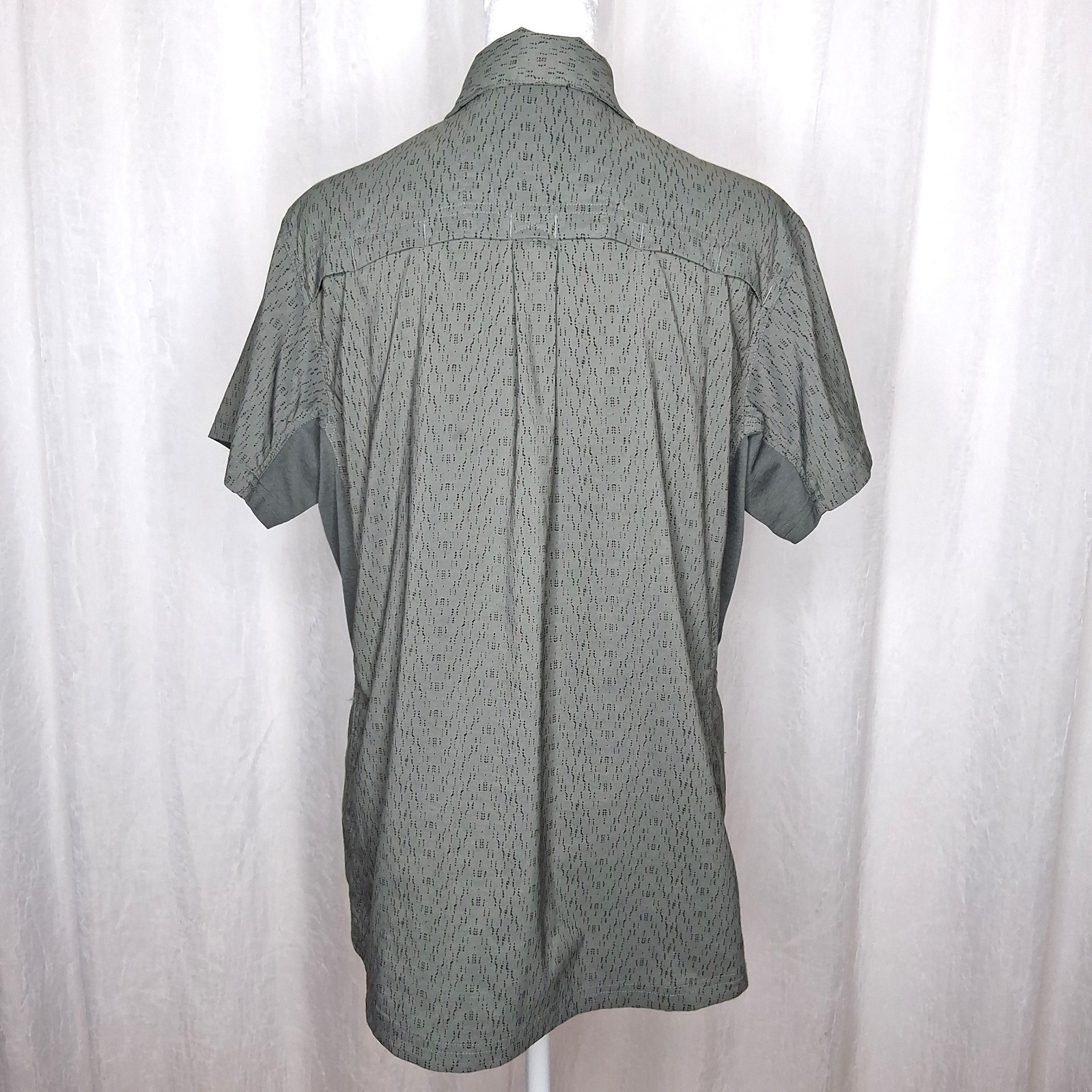 REI Co-Op Women’s Sahara Hiking Short Sleeve Shirt Olive Green Size L Pre-Owned