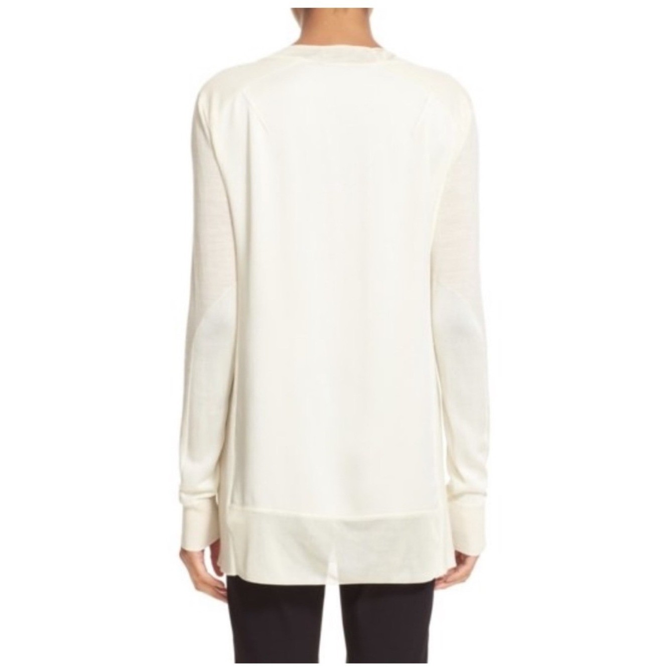 Rag & Bone Vivienne Satin V-neck Tunic