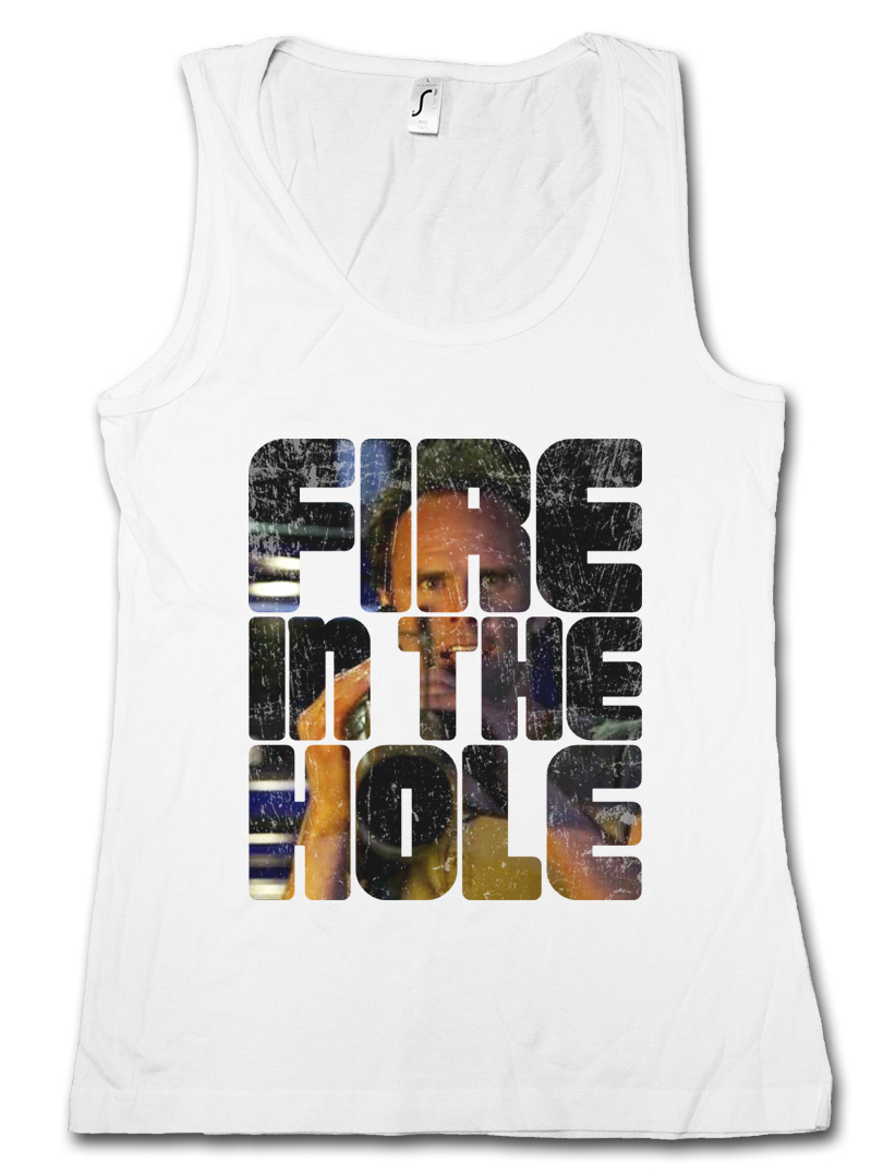 FIRE IN THE HOLE BOYD CROWDER TANK TOP VEST GYM Raylan Marshall Givens Justified