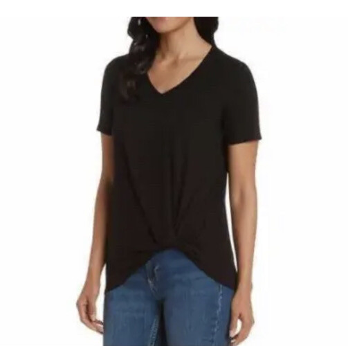 Matty M Twist Knot Top 2 Pack! Includes both Light Olive and Black