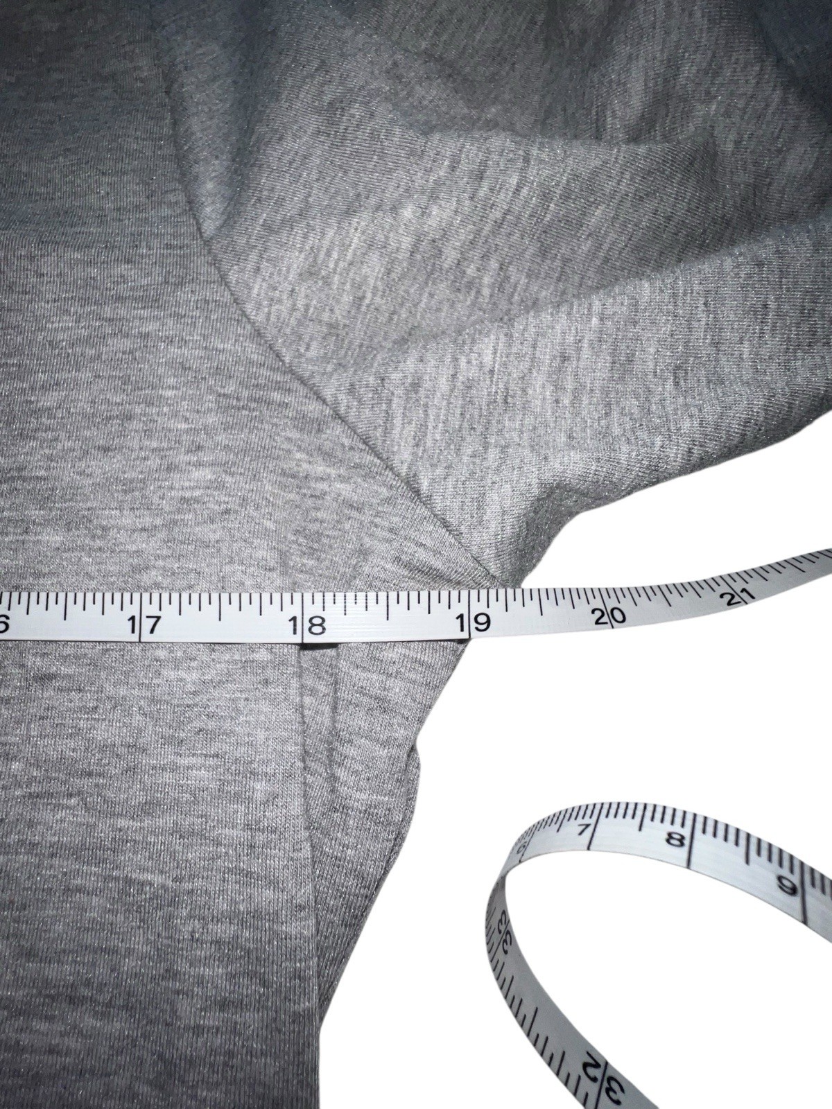 Kalon Heather Gray Short Sleeve Stretch Tee Shirt Women’s Large