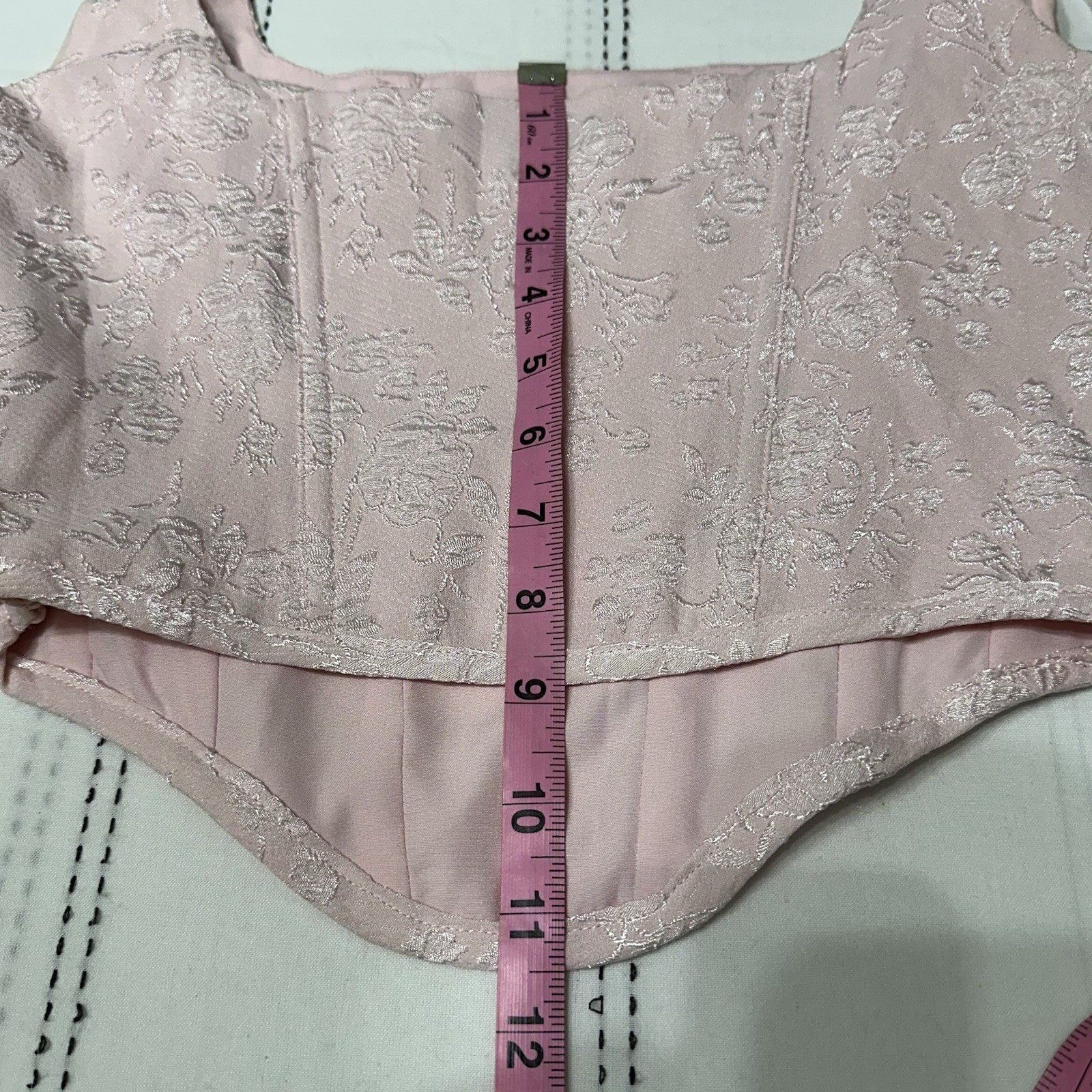 Cotton Candy LA Pink Light Pink Cropped Halter Top size M coquette fairy