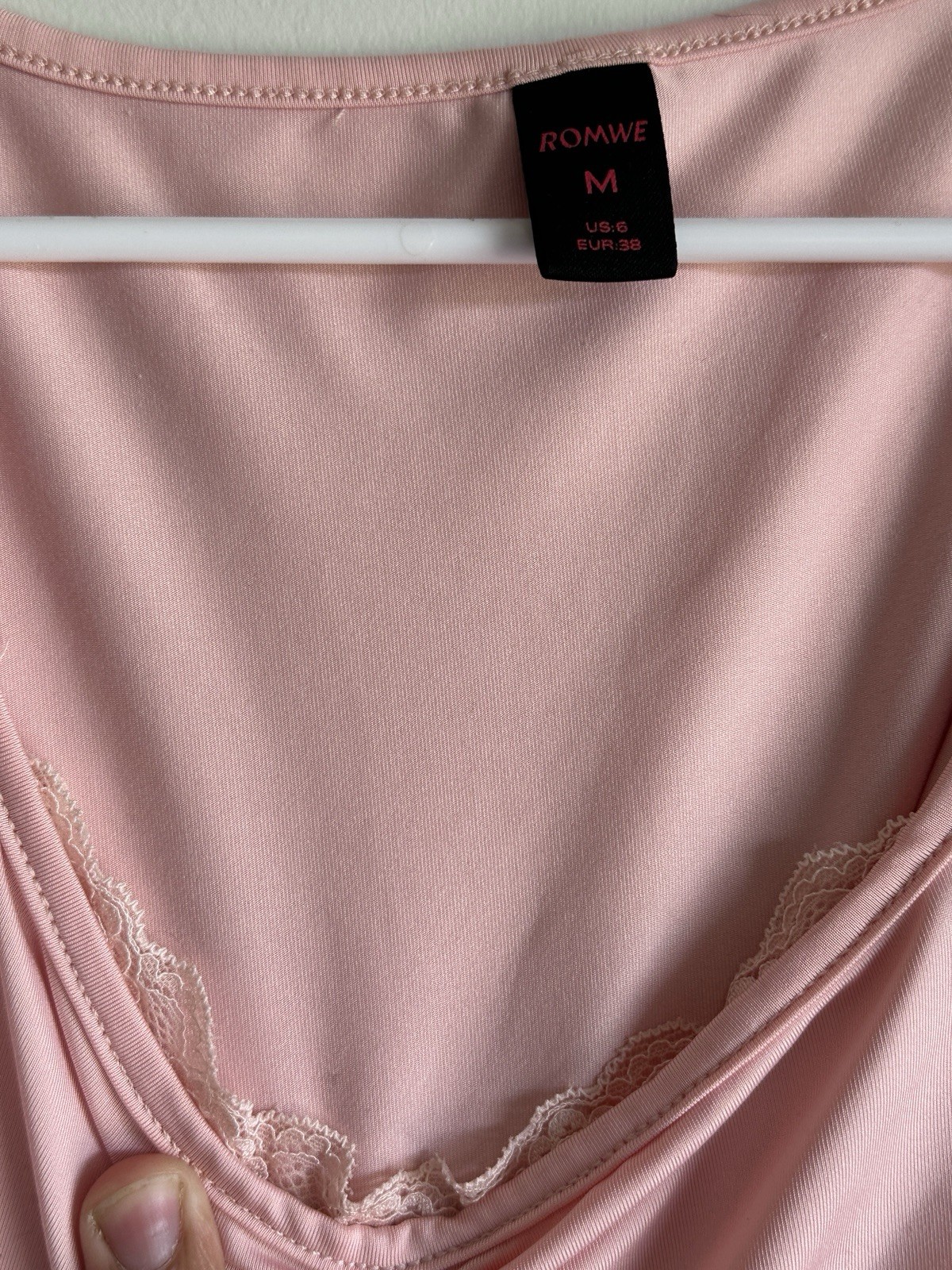 Women Light Pink Ruched V-Neck Puff Sleeve Flared Peplum Knit Blouse Top