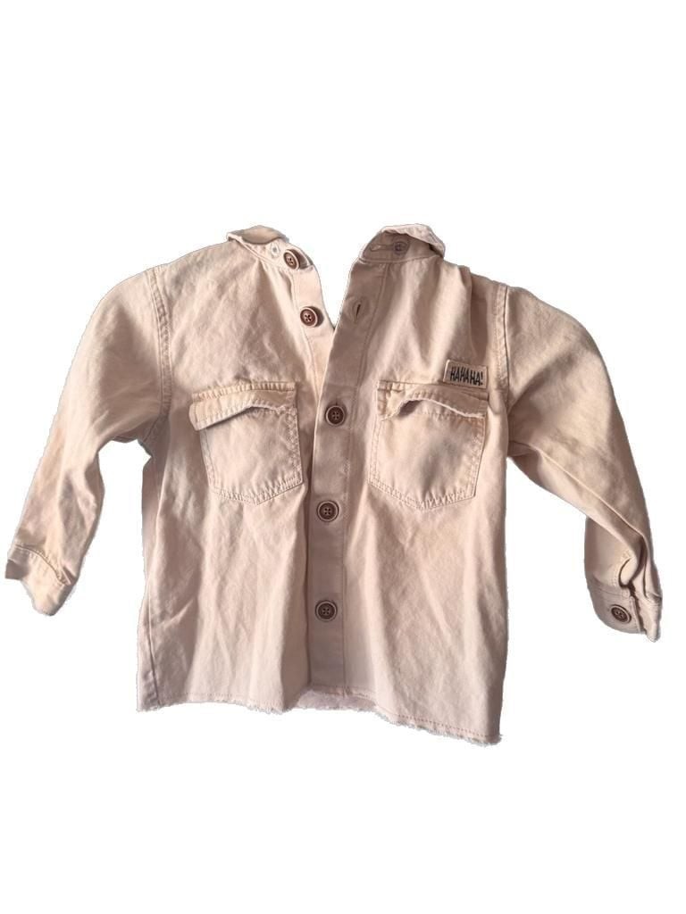 Zara Peanuts Snoopy Favorite Yoga Position Hooded Button-Down Overshirt
