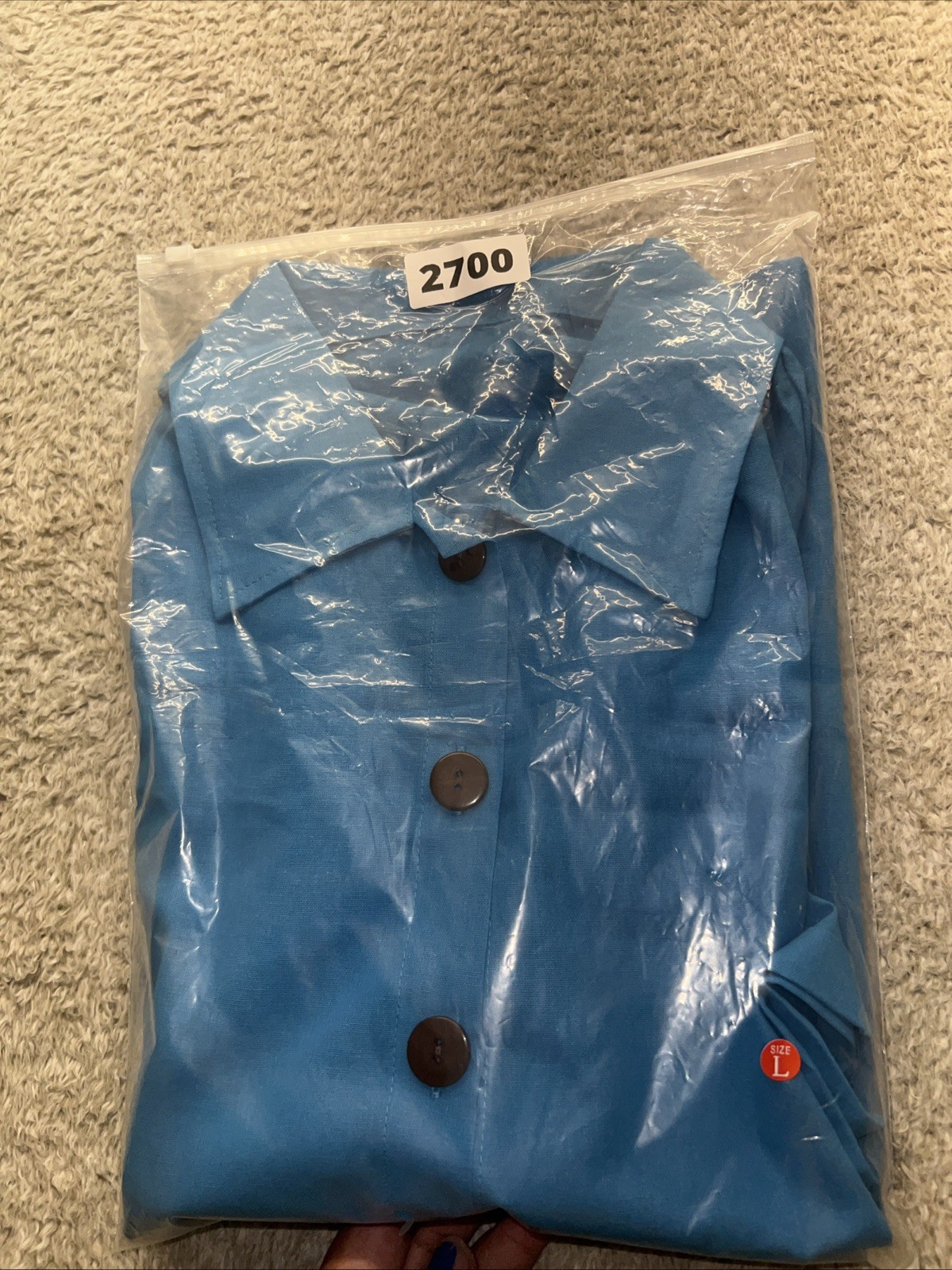 Womens Buttons Down Casual Shirt Tops Ladies Work Short Sleeve Blouse NWOT