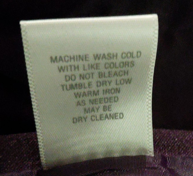 Dressbarn Purple Blazer Jacket Ruched Front 2 Pockets SZ Medium Hook Closure