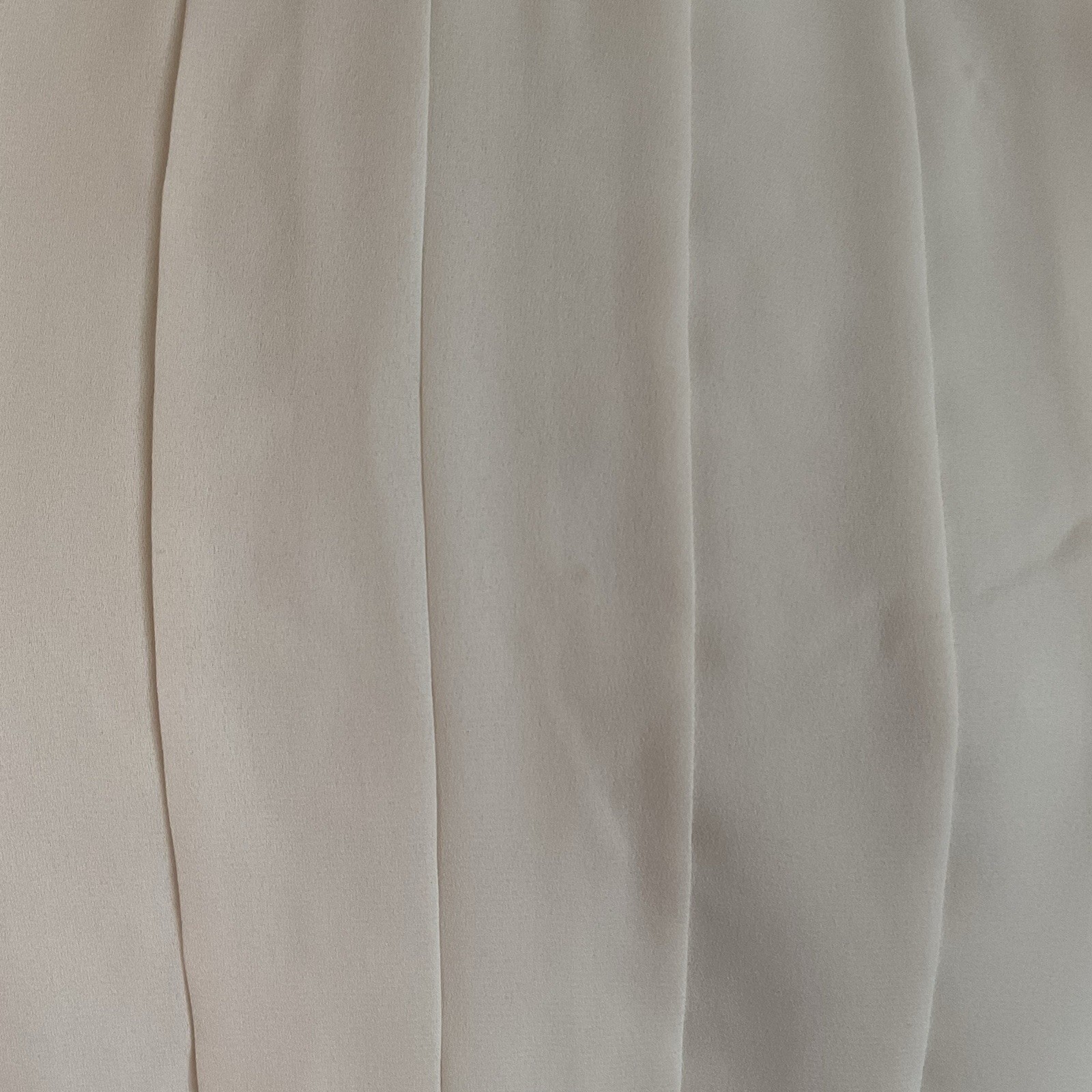 Vintage Nilani Ivory Pleated Blouse 8 Embroidered Yoke 80s Office Chic