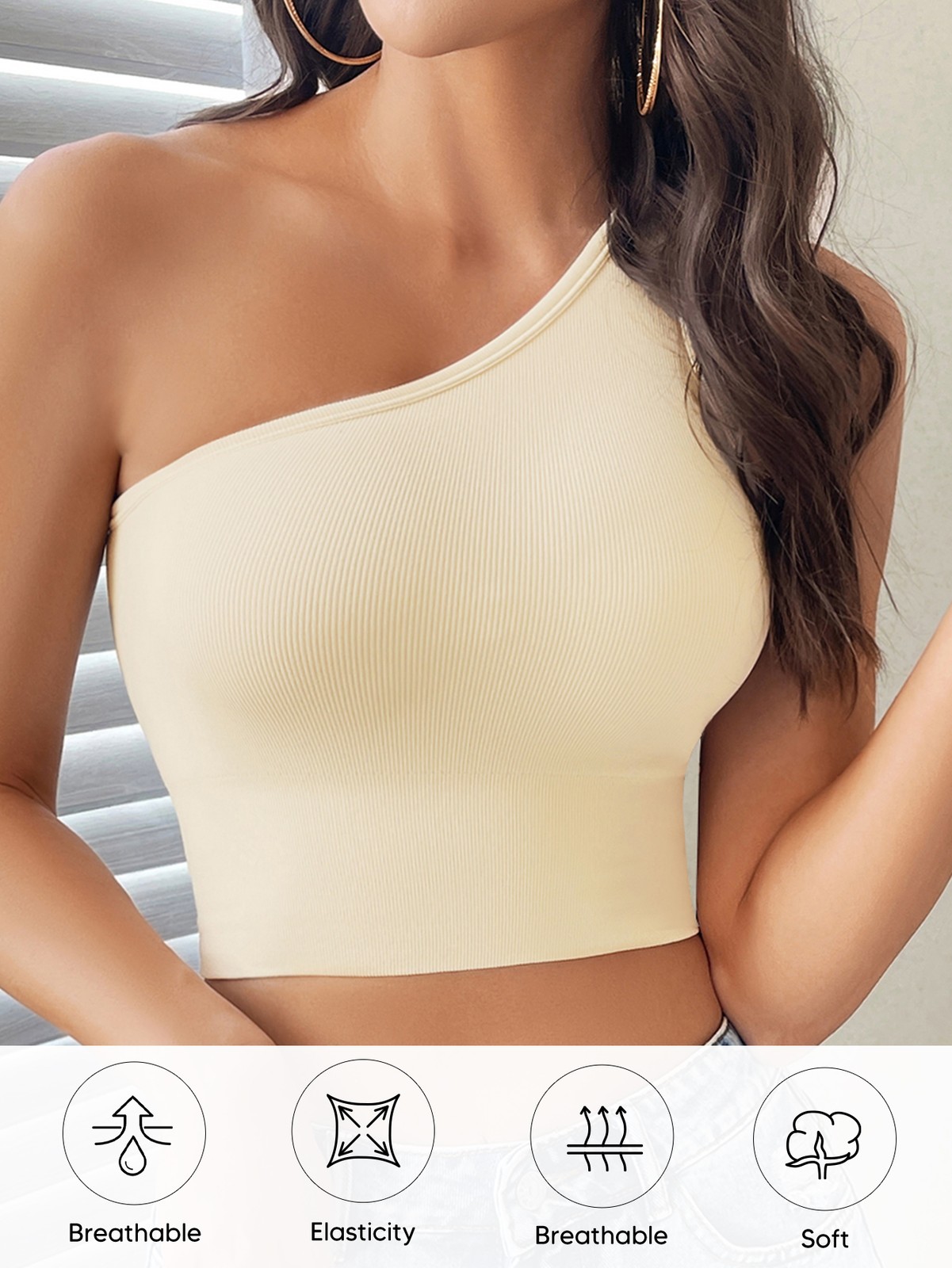 Womens 1/2 Pack Crop Tank Tops Basic Seamless Ribbed Sleeveless Workout Yoga Top