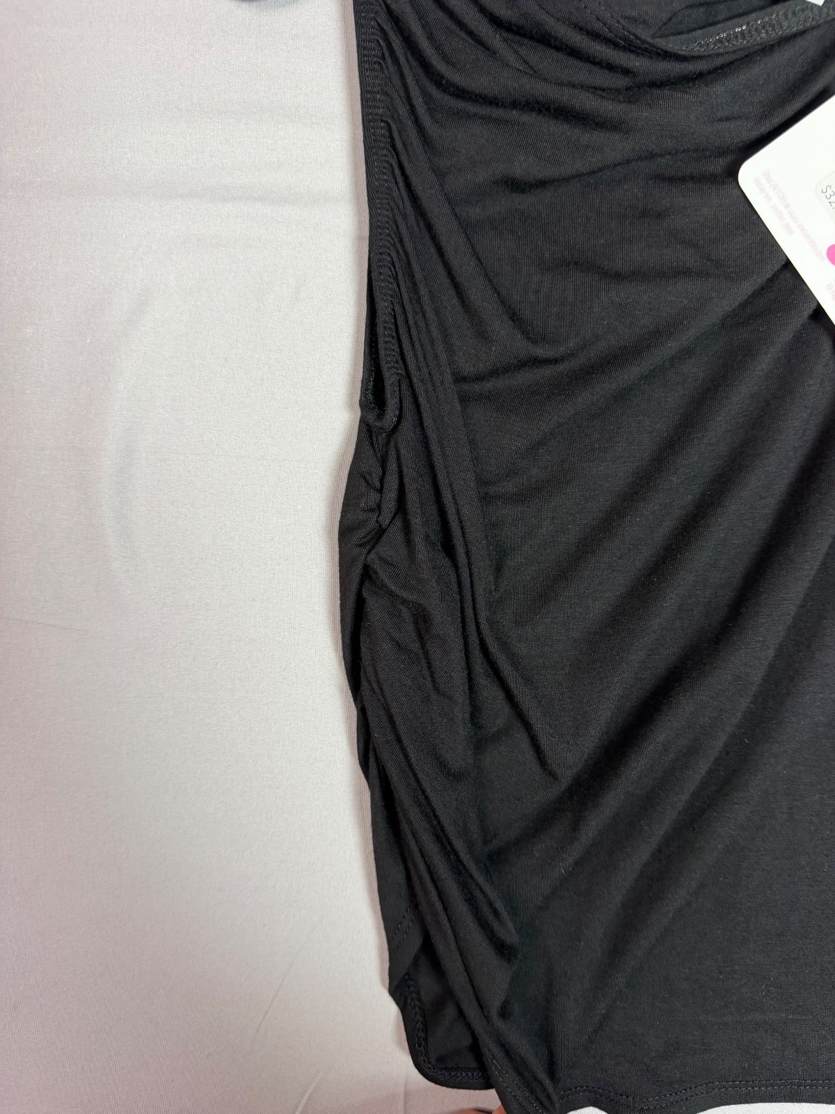 Lush Women’s One Shoulder Black Top Size Small