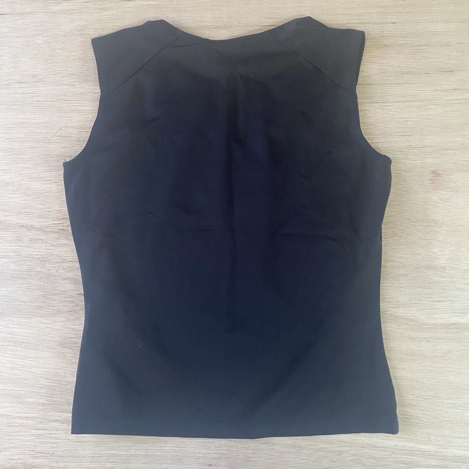 The Limited Vintage Y2K Black Sleeveless Shell Top Made In USA Size Small