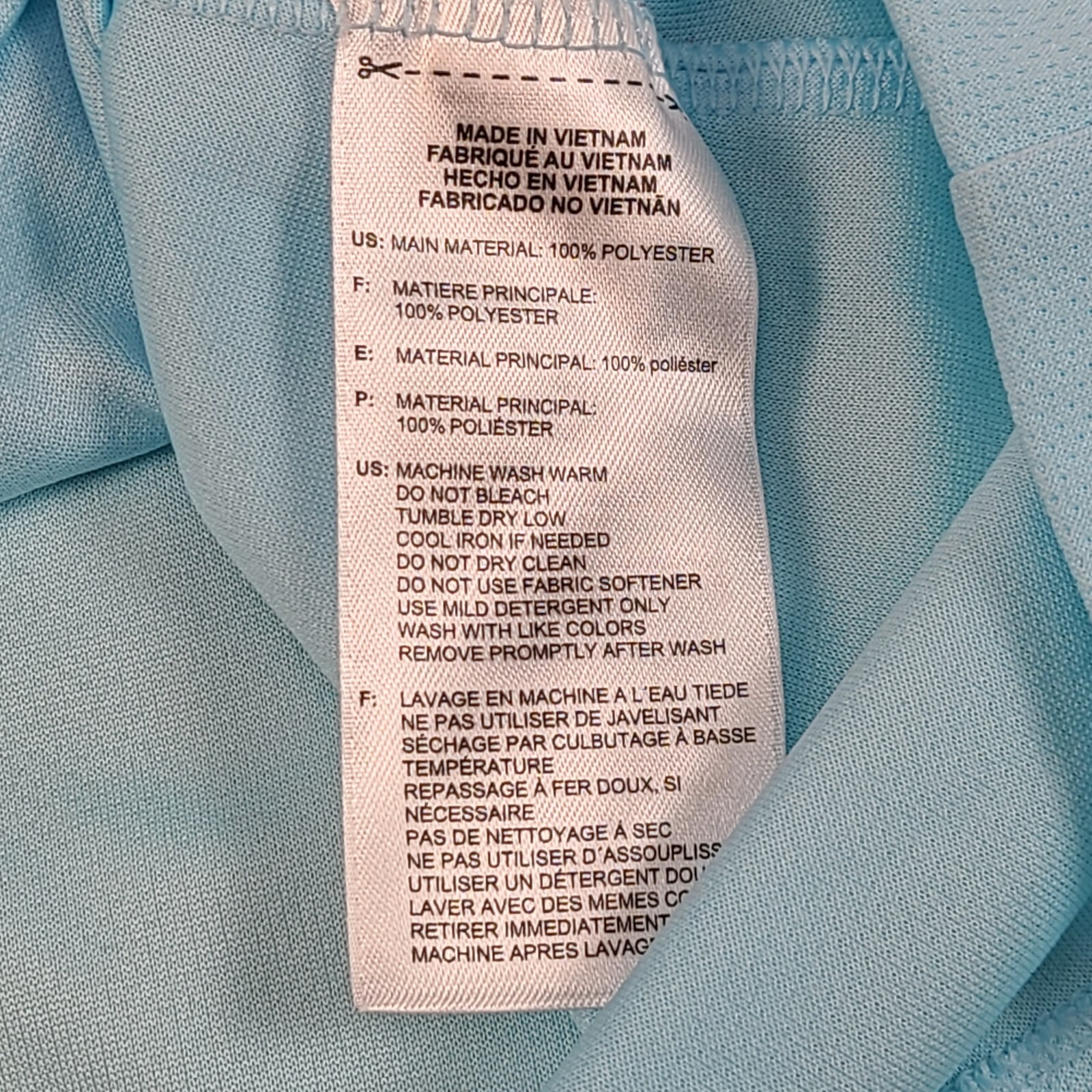 Adidas Shirt Womens Small Blue Climalite V Neck Training Workout Casual