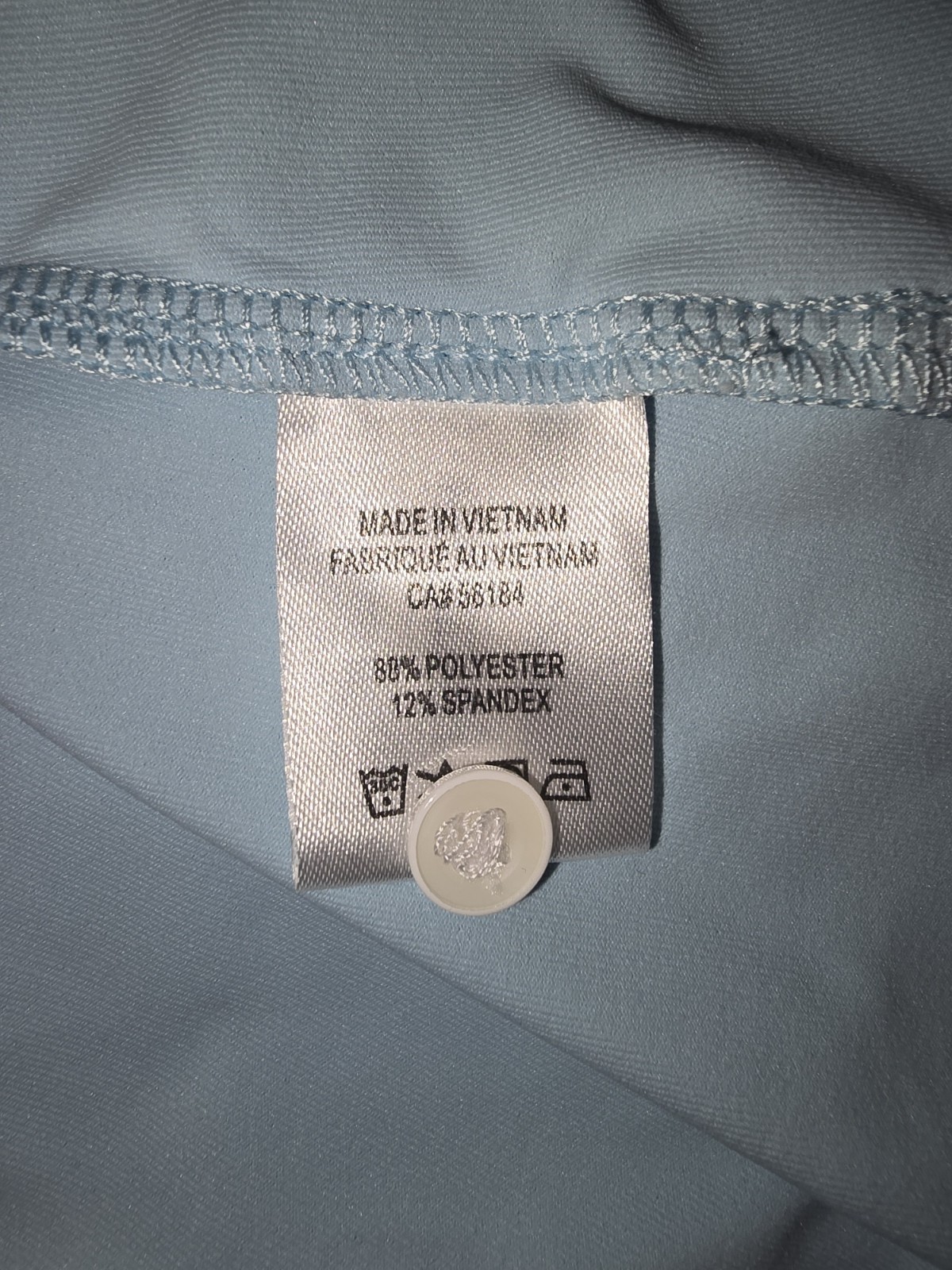FAIRWAY & GREENE Women’s Size L Golf Polo Shirt blue with animal print