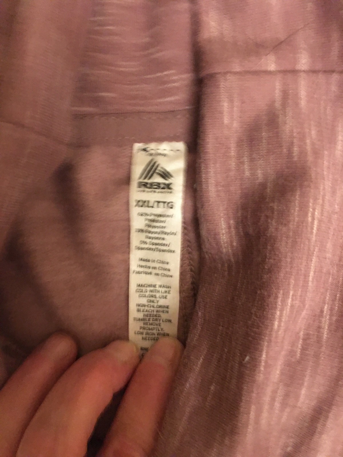 NWT Talbots RBX Size XXL heather mauve comfy mock funnel-neck tunic