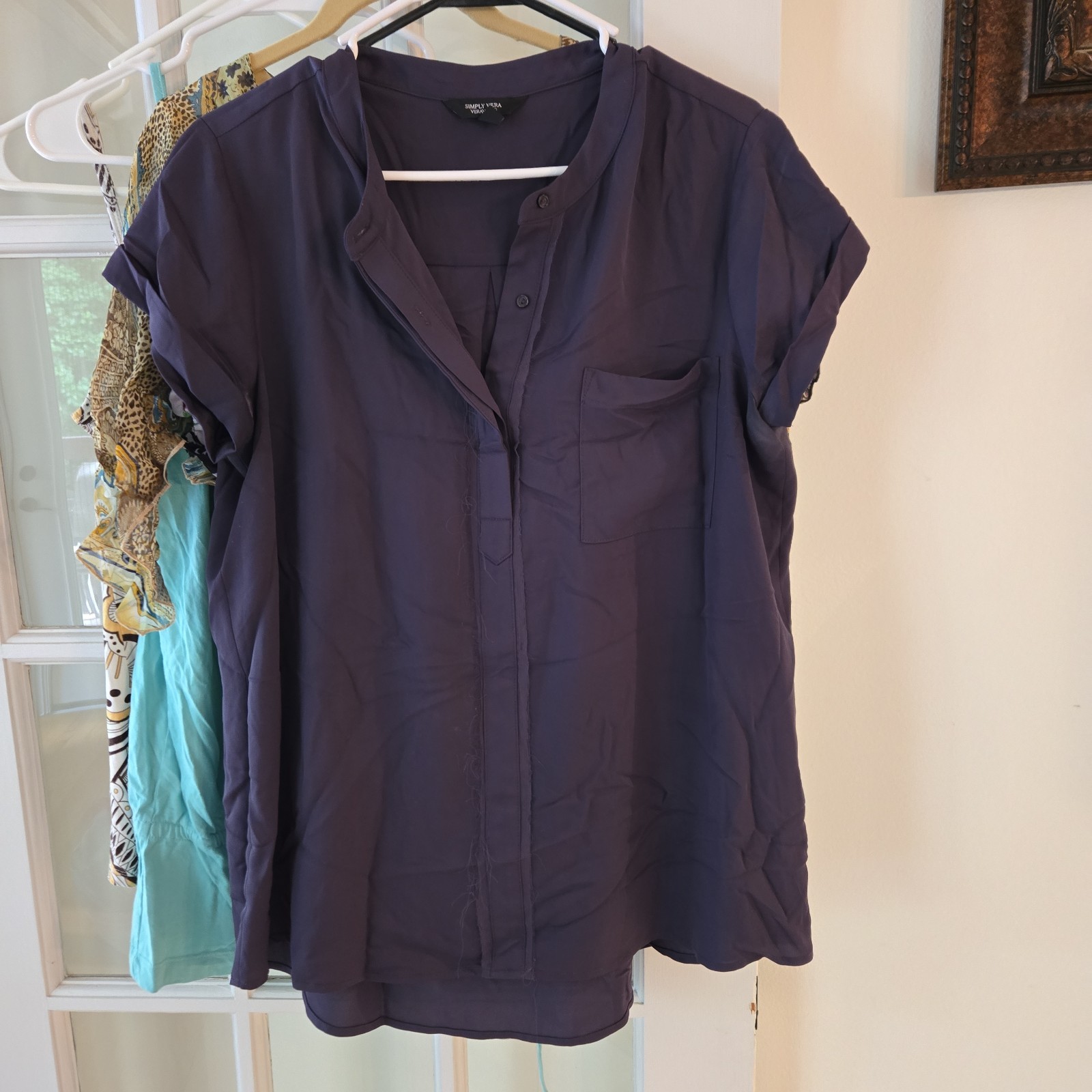 Lot of 11 Women’s Large Mixed Brands and Colors Sleeveless & Short Sleeve Shirts