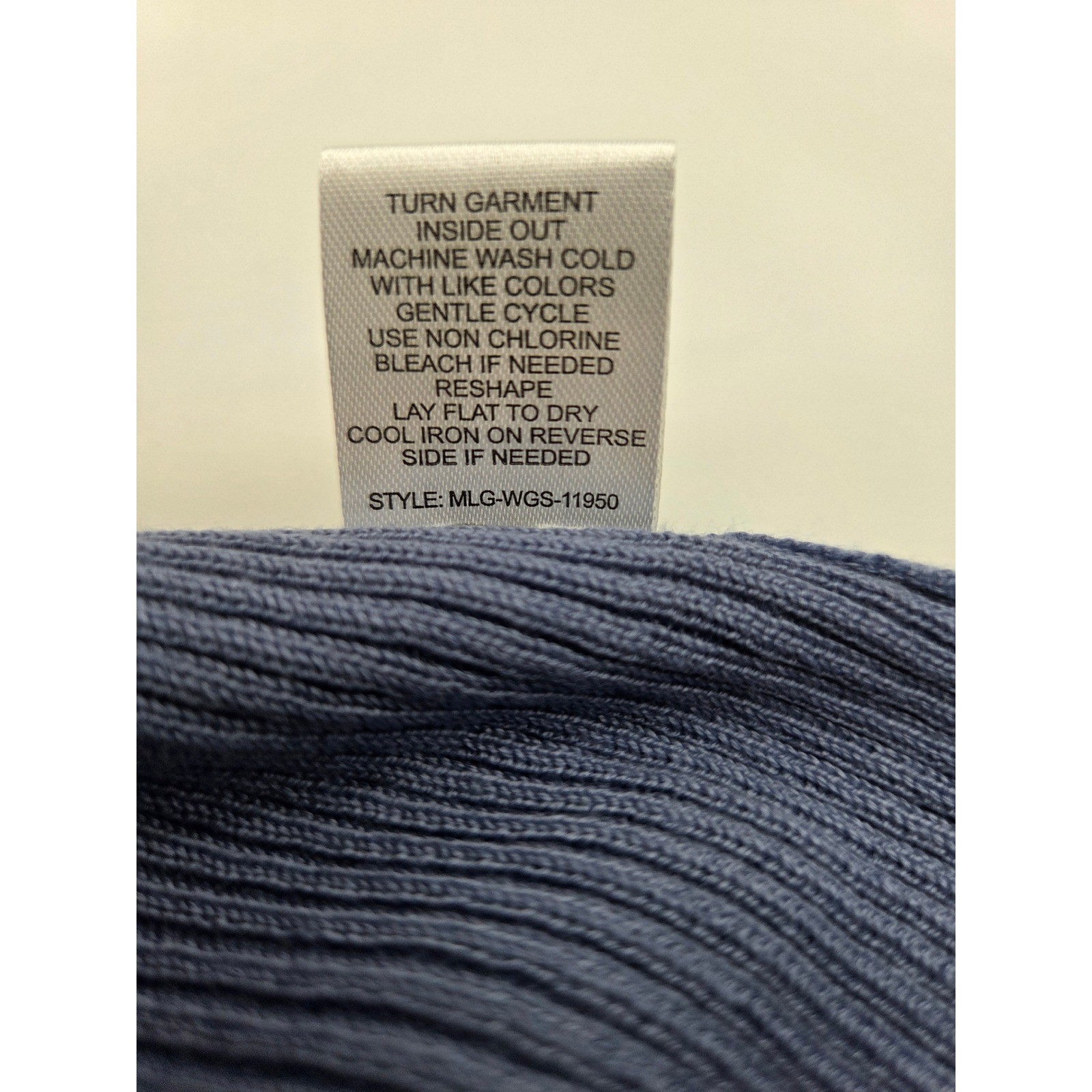 41 Hawthorn Women’s Medium Blue Ribbed Boat Neck Long Sleeve Sweater NWT