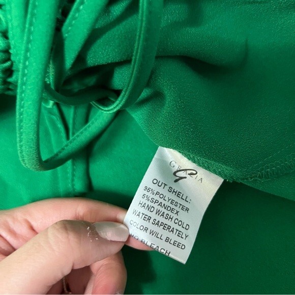 gracia side ruched blouse Size S Aug Sale