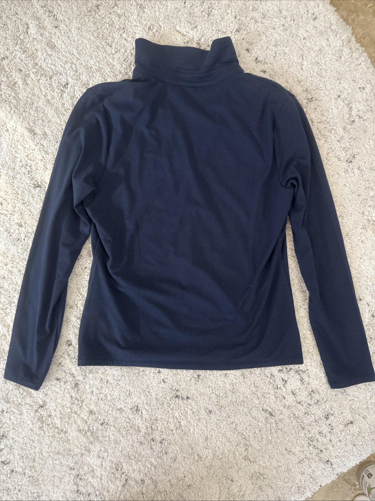 Banana Republic Navy Blue Soft Stretch Polo in Navy Blue SizeL