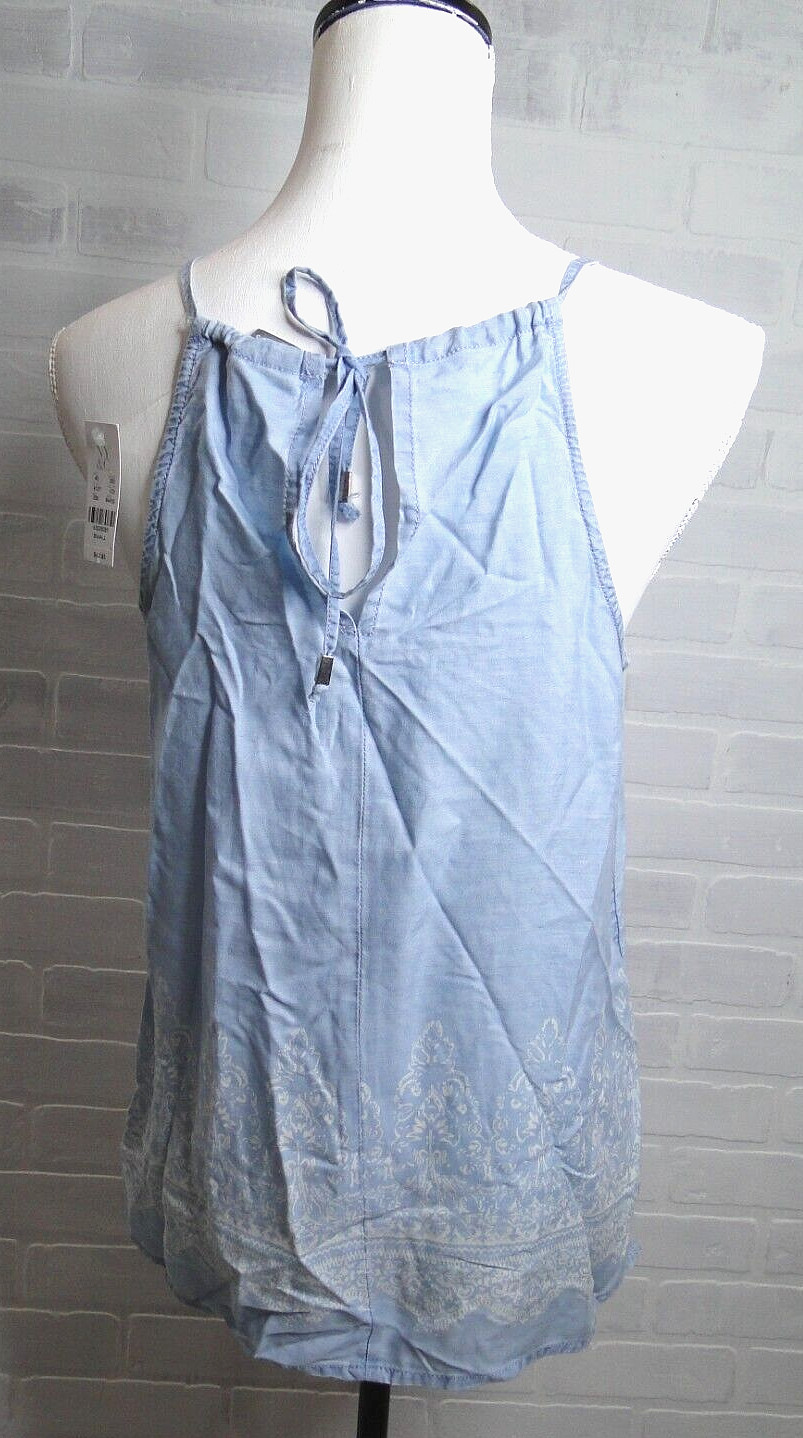 Soho Jeans Sleeveless Blouse Top Size S New York & Company