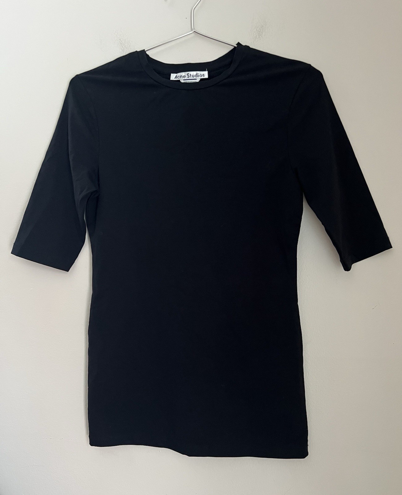 Acne Studios Top IDENA C STR PAW16 Women’s S Crew Short Sleeve T-Shirt Portugal