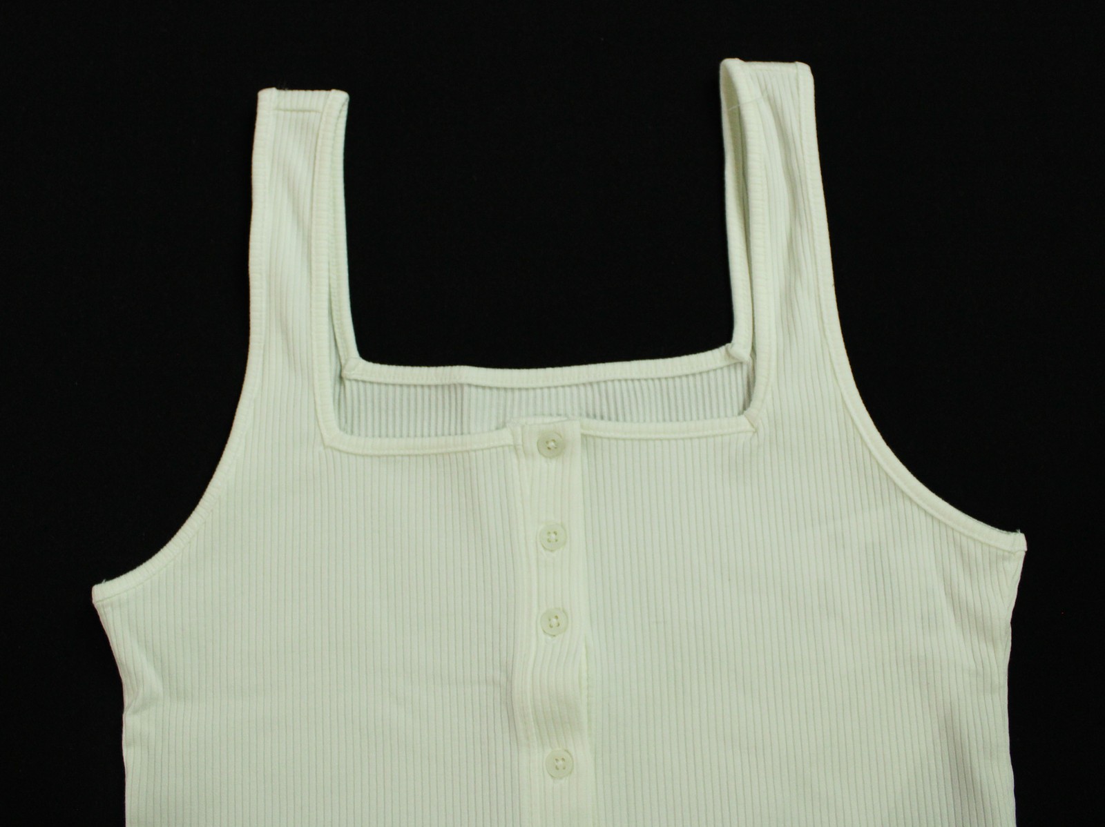 American Eagle Women’s Sleeveless Button-Up Tank Top AC2 White Medium NWT