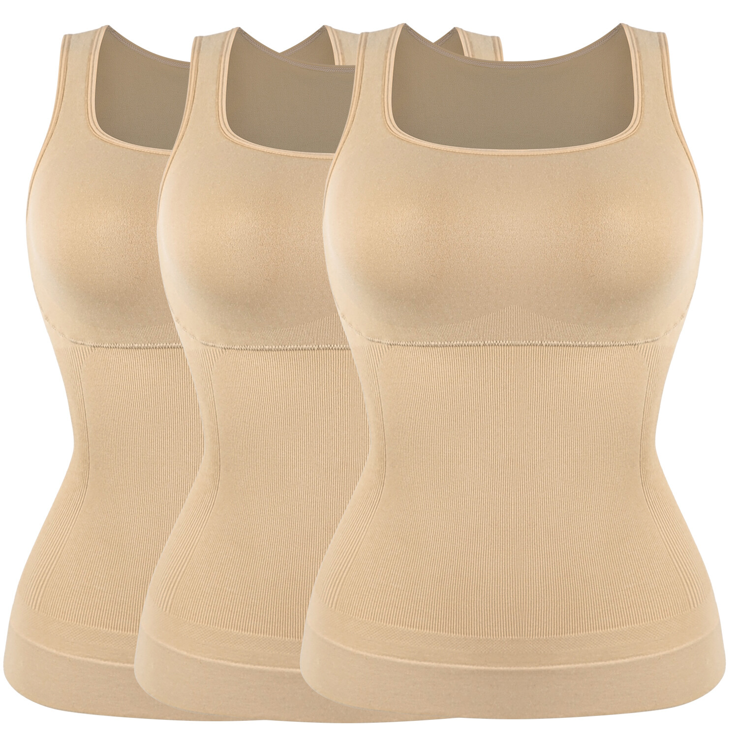Women Compression Tanks Top Shapewear Tummy Control Camisole Body Shaper Tops