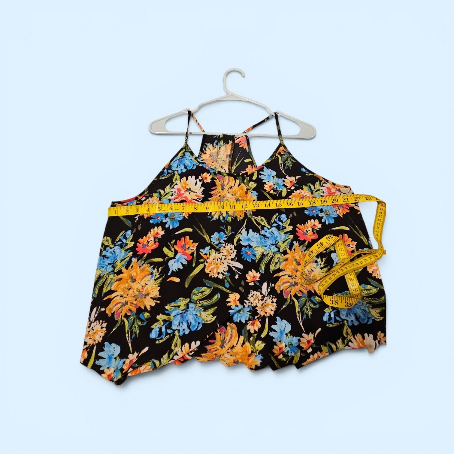 Tank Top With Scallop Hem by Ophelia Roe Size XL Racerback