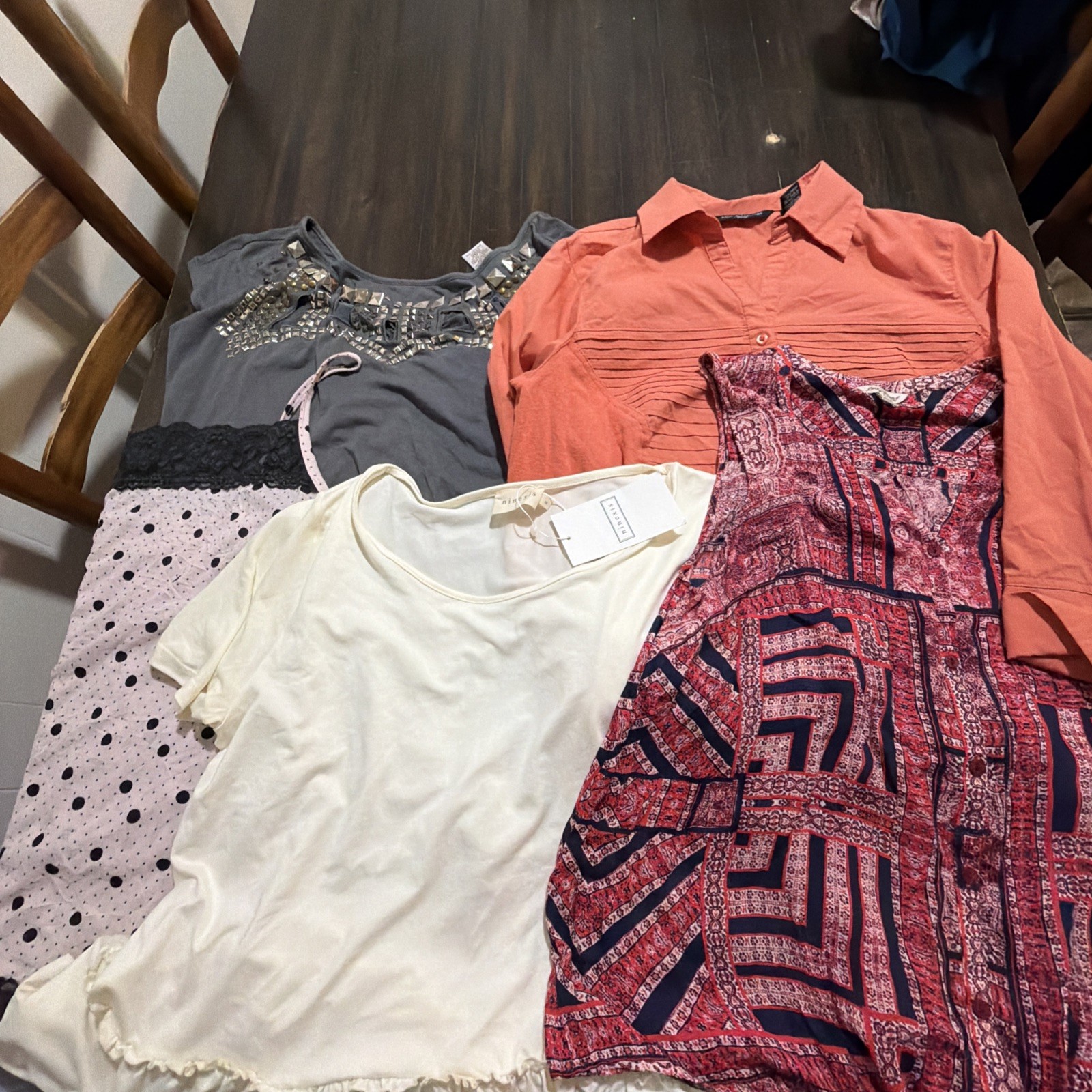 Tops womens plus size 1x Lot Of 5 Blouses