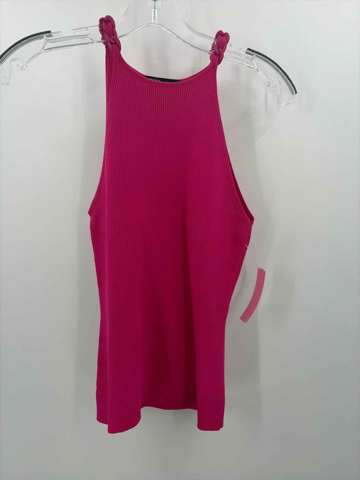 Pre-Owned Maje Pink Size 2 Tank Top