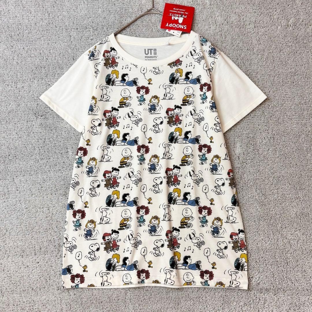 UNIQLO PEANUTS Snoopy T Shirt with Tag Size L White