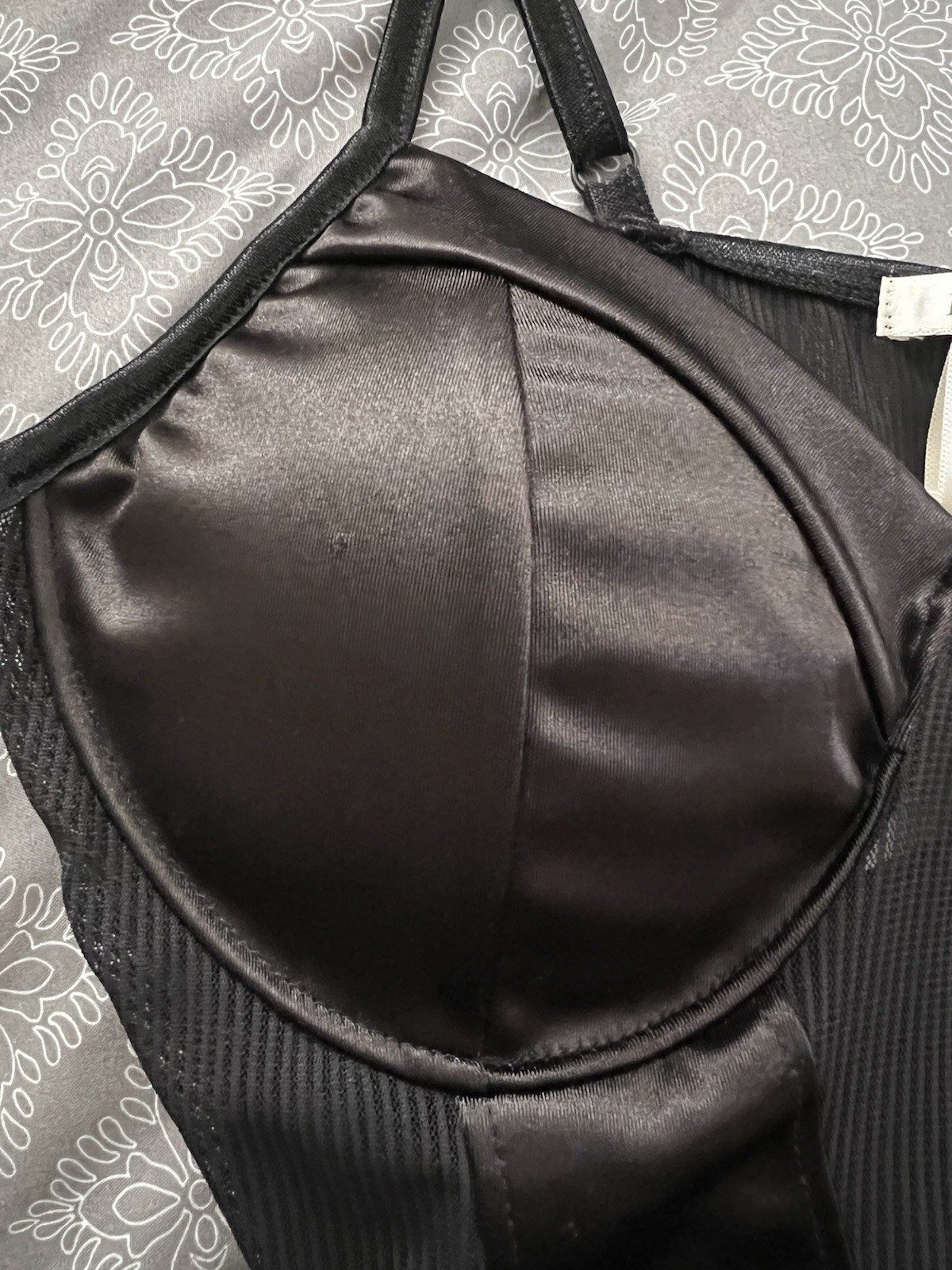 Black Sheer Bodysuit