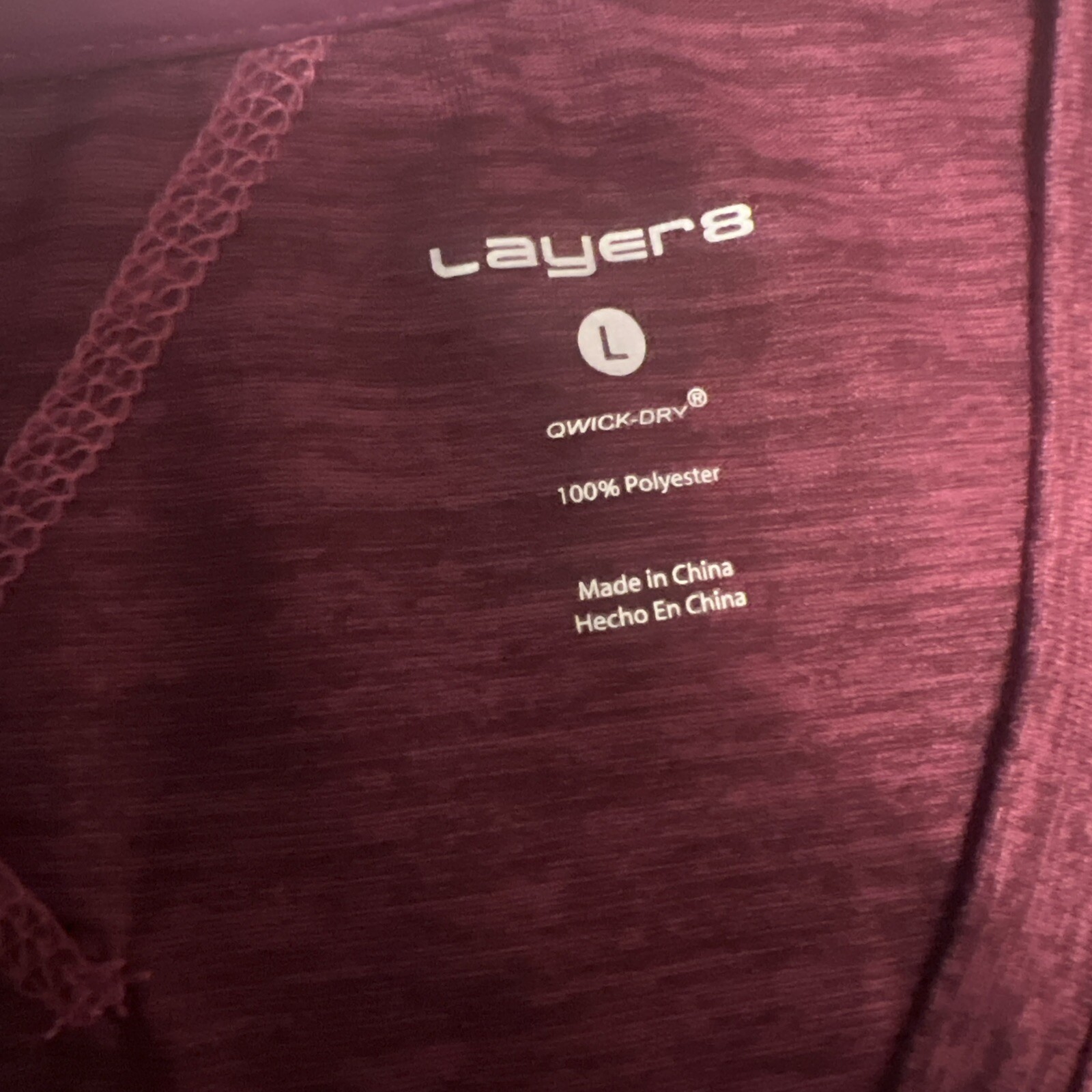 Women’s Working Out Blouse Layer 8 Large
