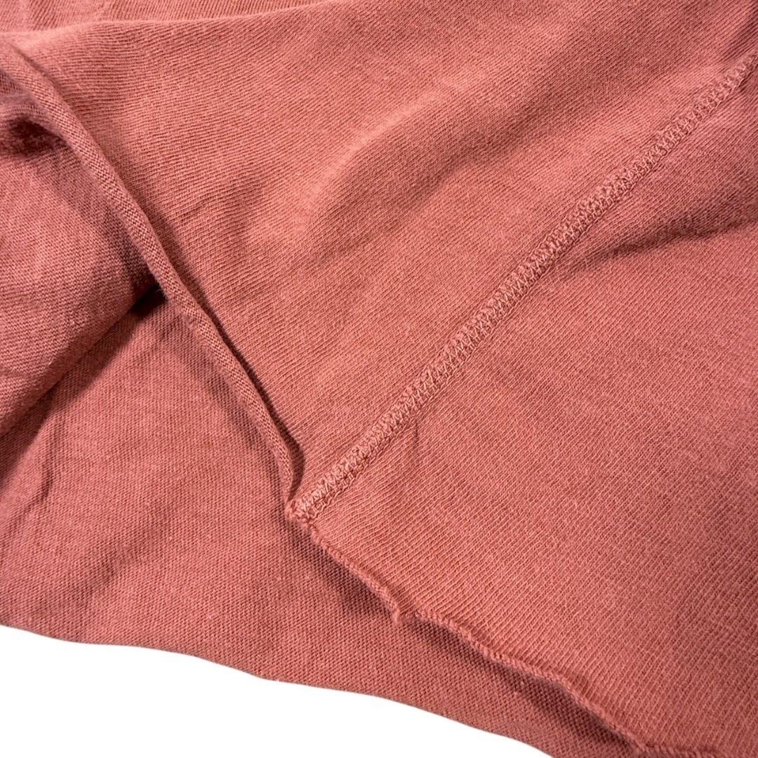 Vintage Chess King Prairie Knit Top Unisex M 70s Base Layer Terracotta Tone Boho