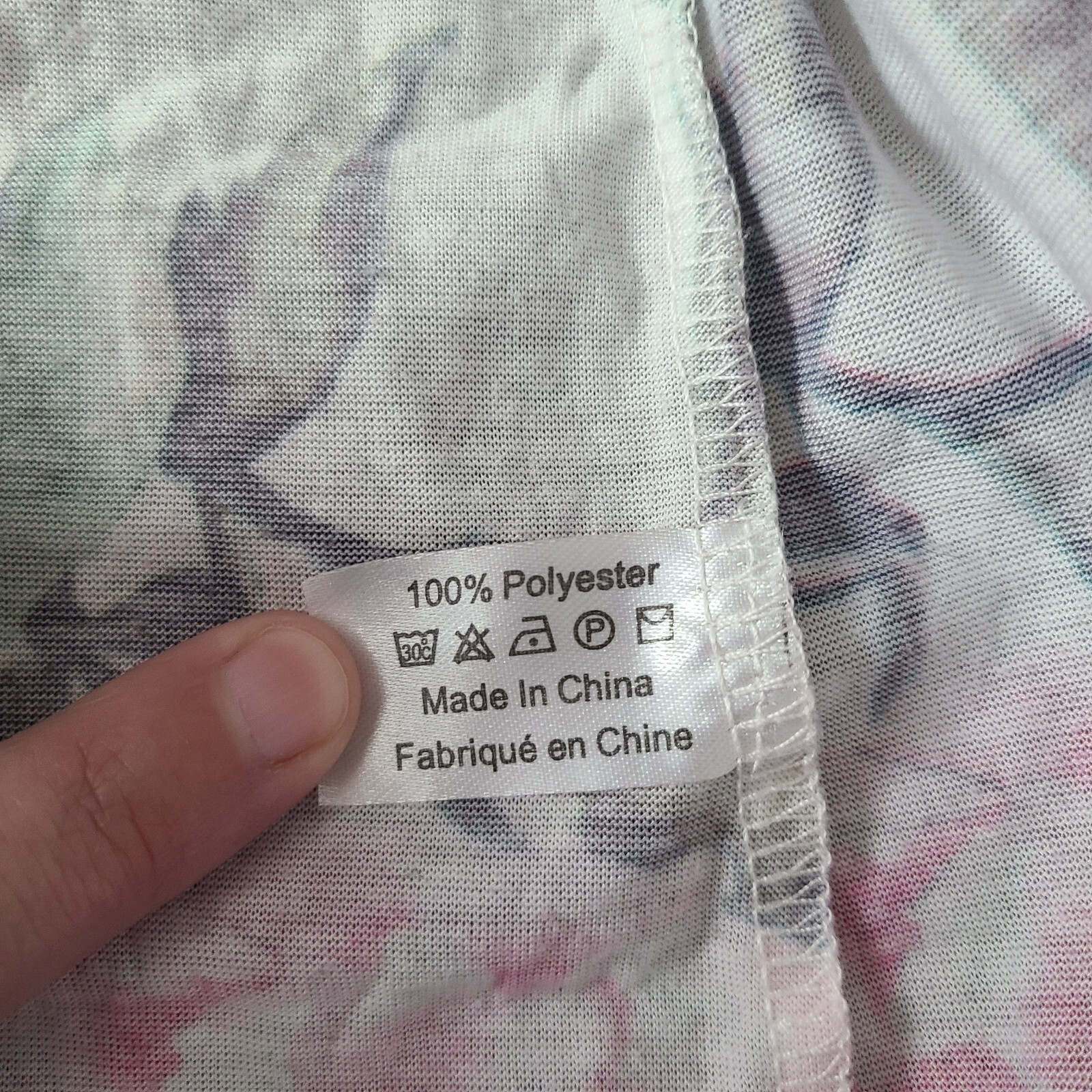 Show Me Your Mumu Floral Open Front Cover Up Robe One Size L White Pink Roses