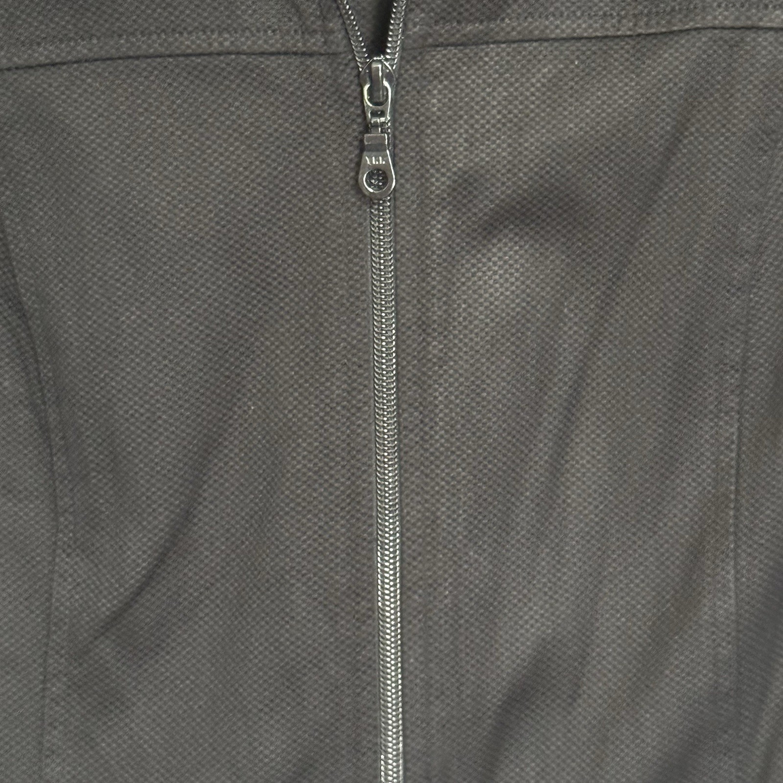 Women’s Relativity Black Full Zip Jacket Size-Large Pockets Cotton/Spandex