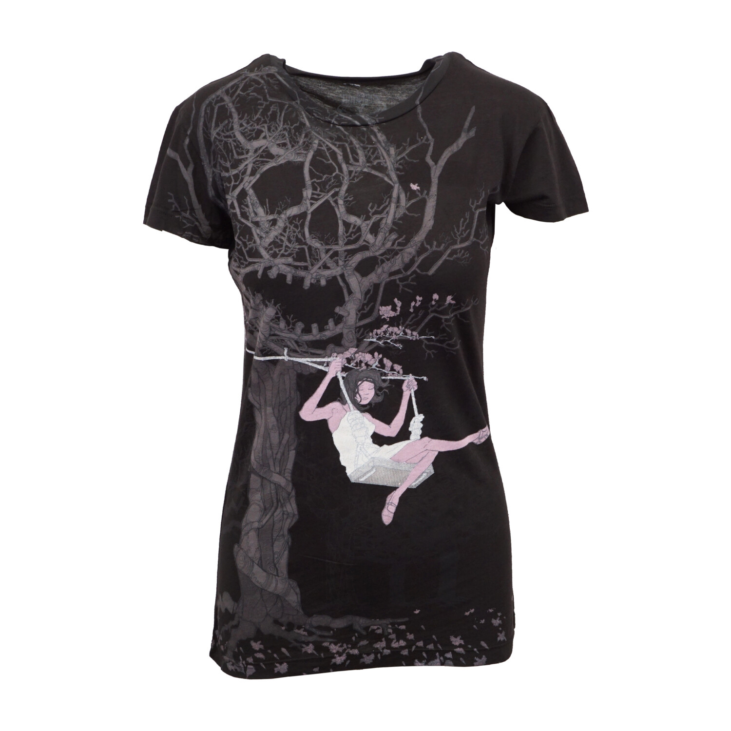 IRON FIST WOMENS SKULL SWING T SHIRT