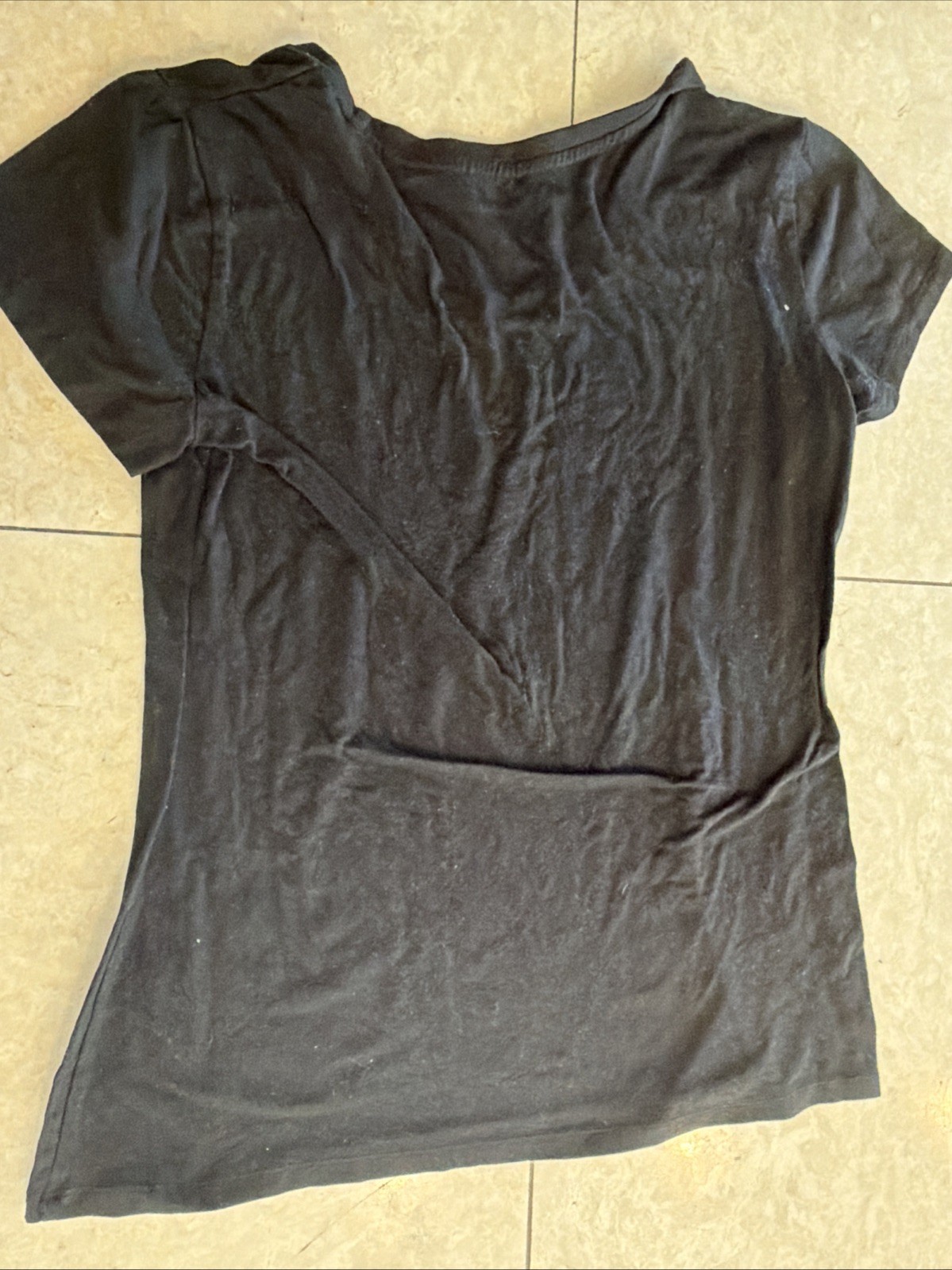 Jennifer Lauren Women Size M Black T Shirt