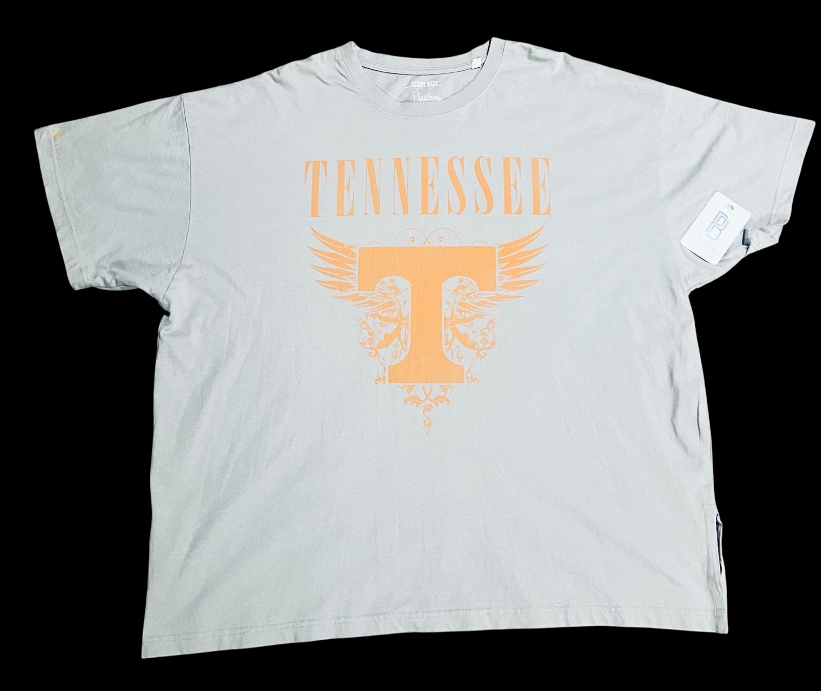 Pressbox Tennessee ONE SIZE TShirt Crewneck Short Sleeve Cotton Blend NWT