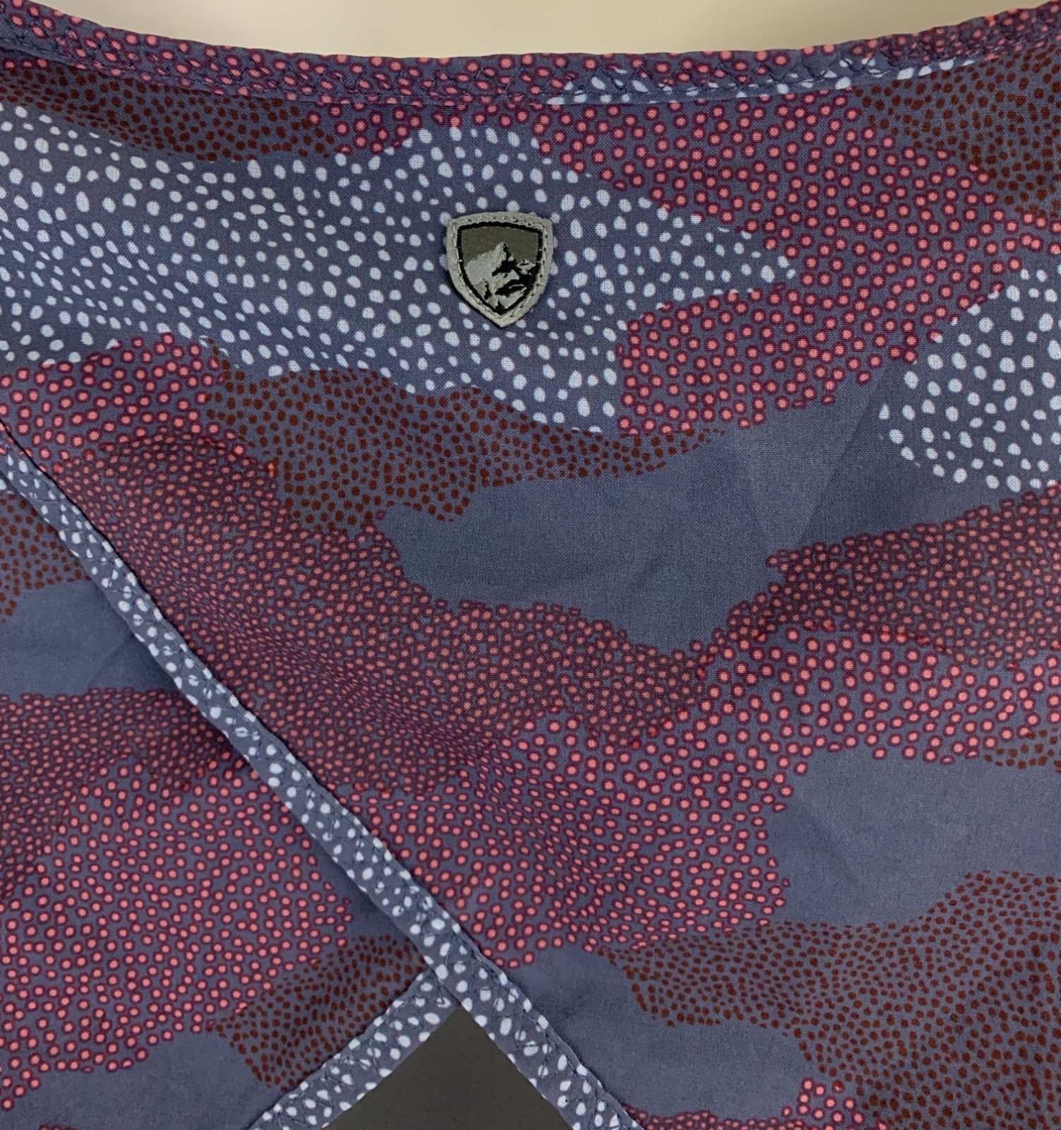 KUHL Women’s Vantage Camo Performance Tank Top Ultra Lightweight Purple Sz S NEW