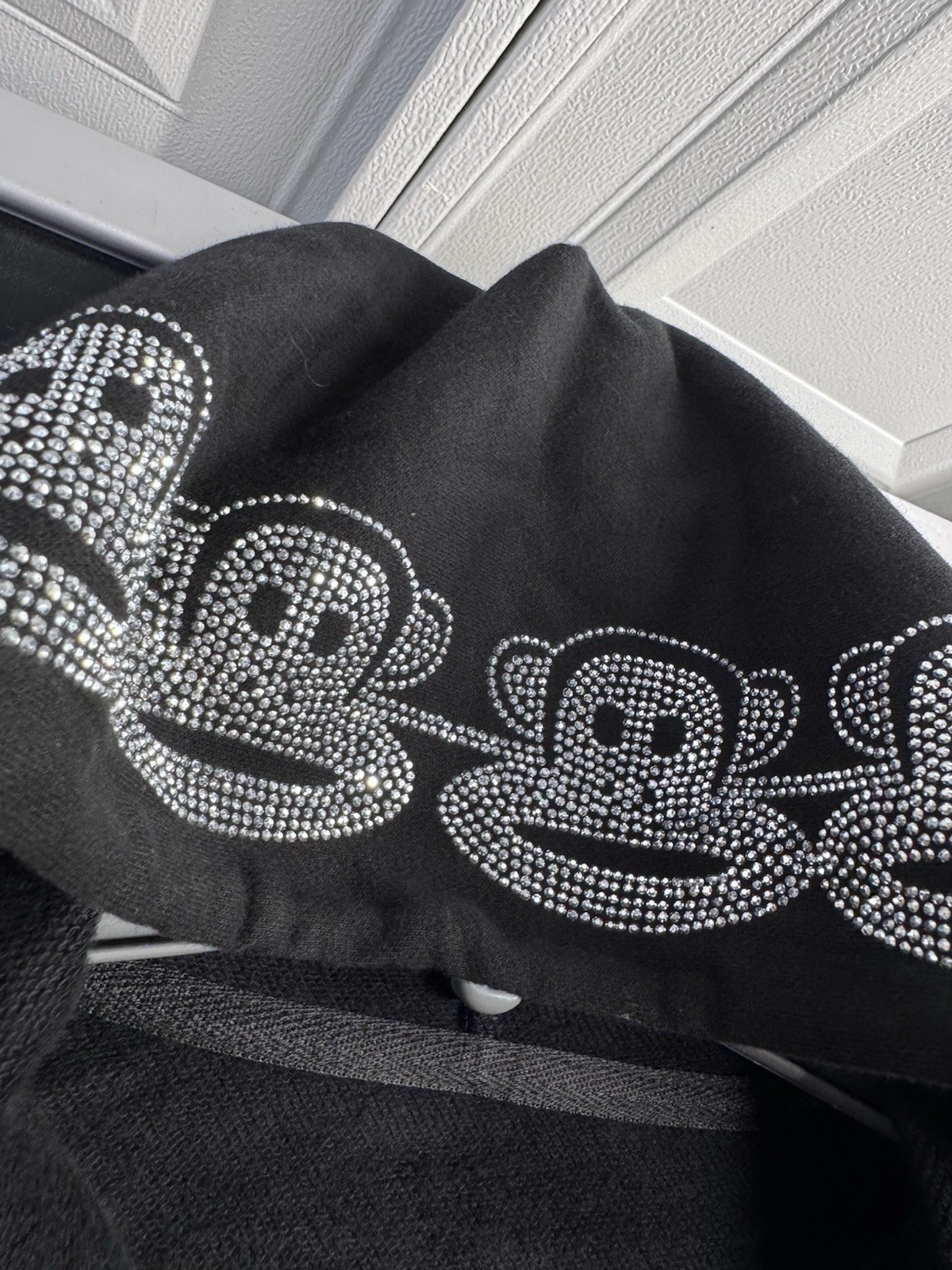 NEW Authentic Paul Frank Bedazlled Zip Up Hoodie Jacket Sweater NWT Y2K 2000’s