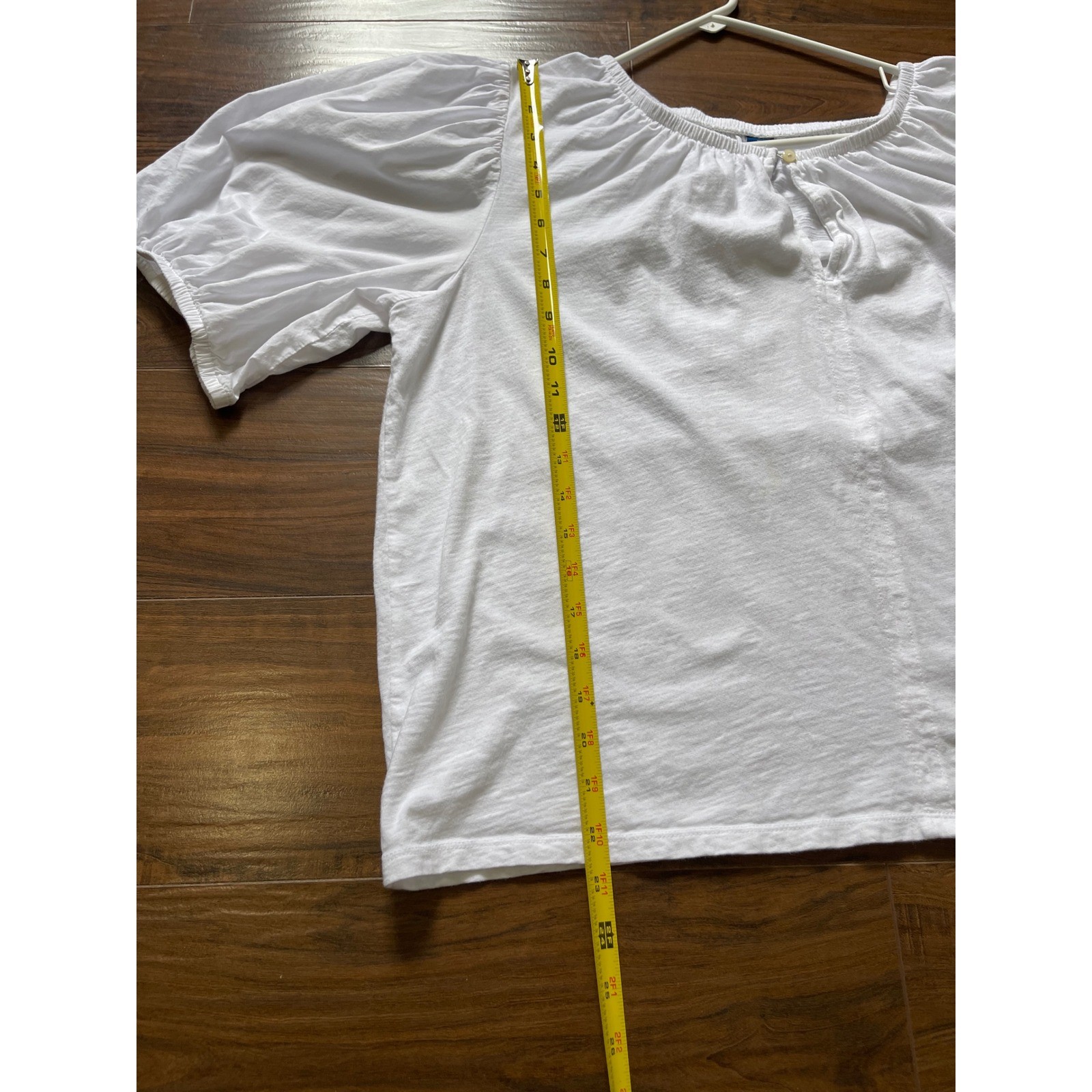 Old Nav Cotton Puff Sleeve breathable casual boho minimalist comfort cottage