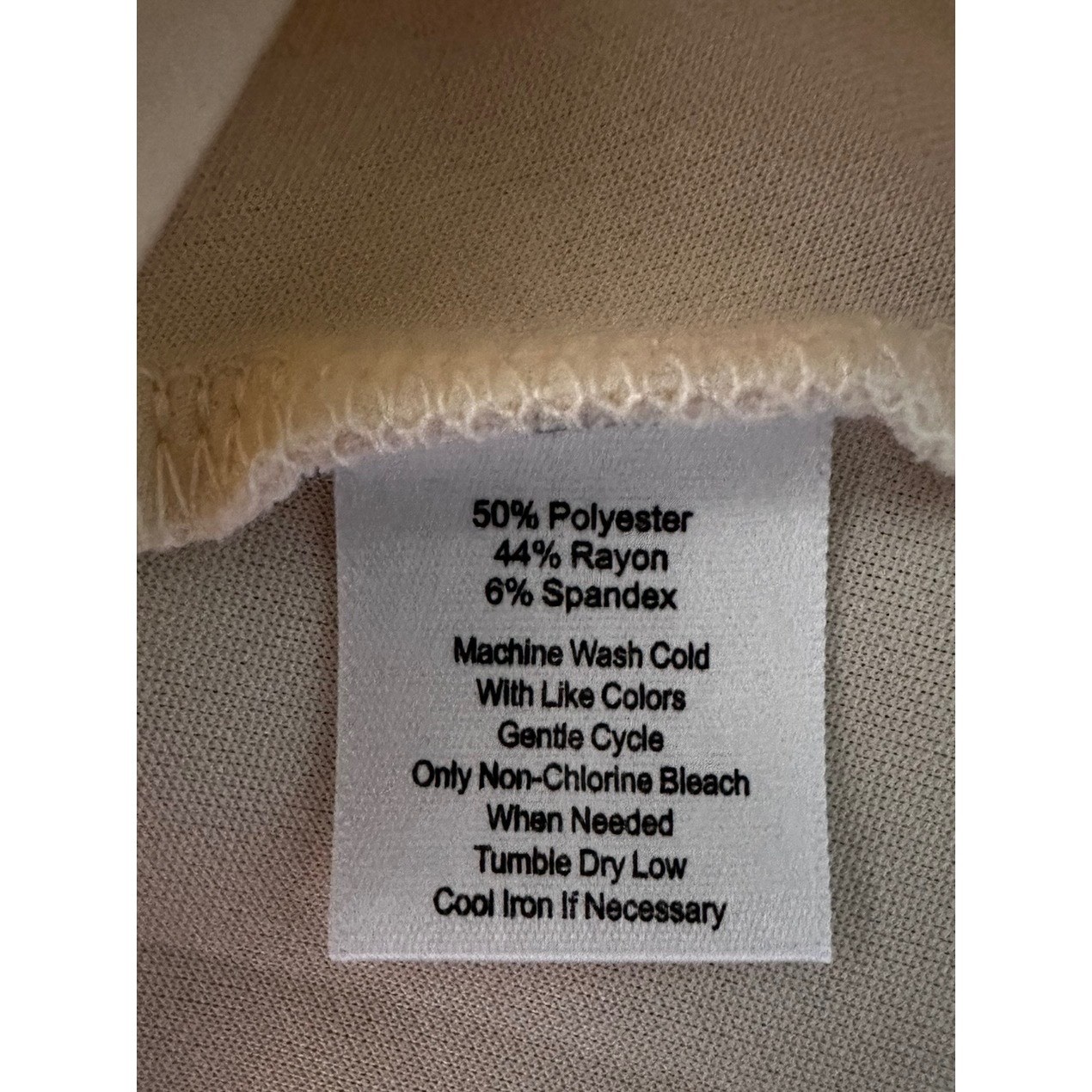 Calligraphie Cream Brown Crochet Trim Button Front Peplum Vest Top Small NWT
