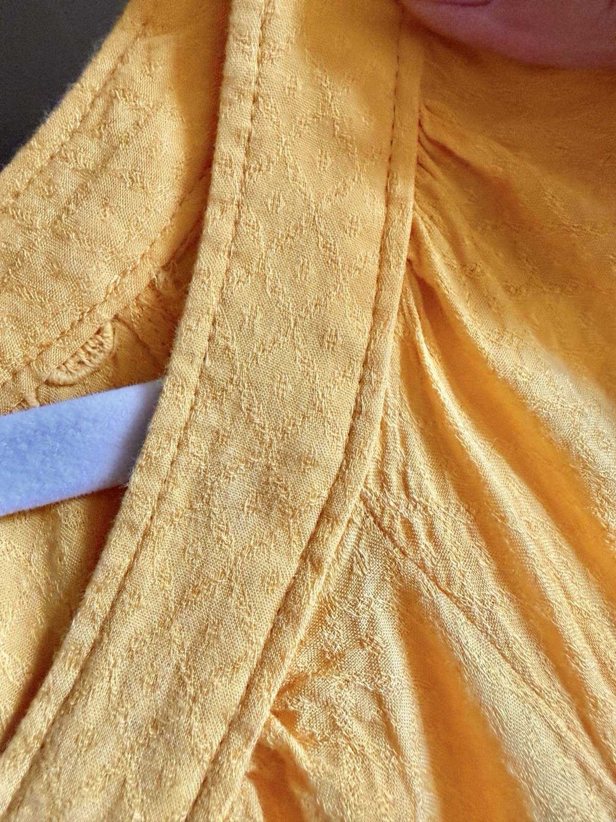 Maeve Peasant Blouse Size 6 Mustard Yellow Balloon Sleeve Anthropologie