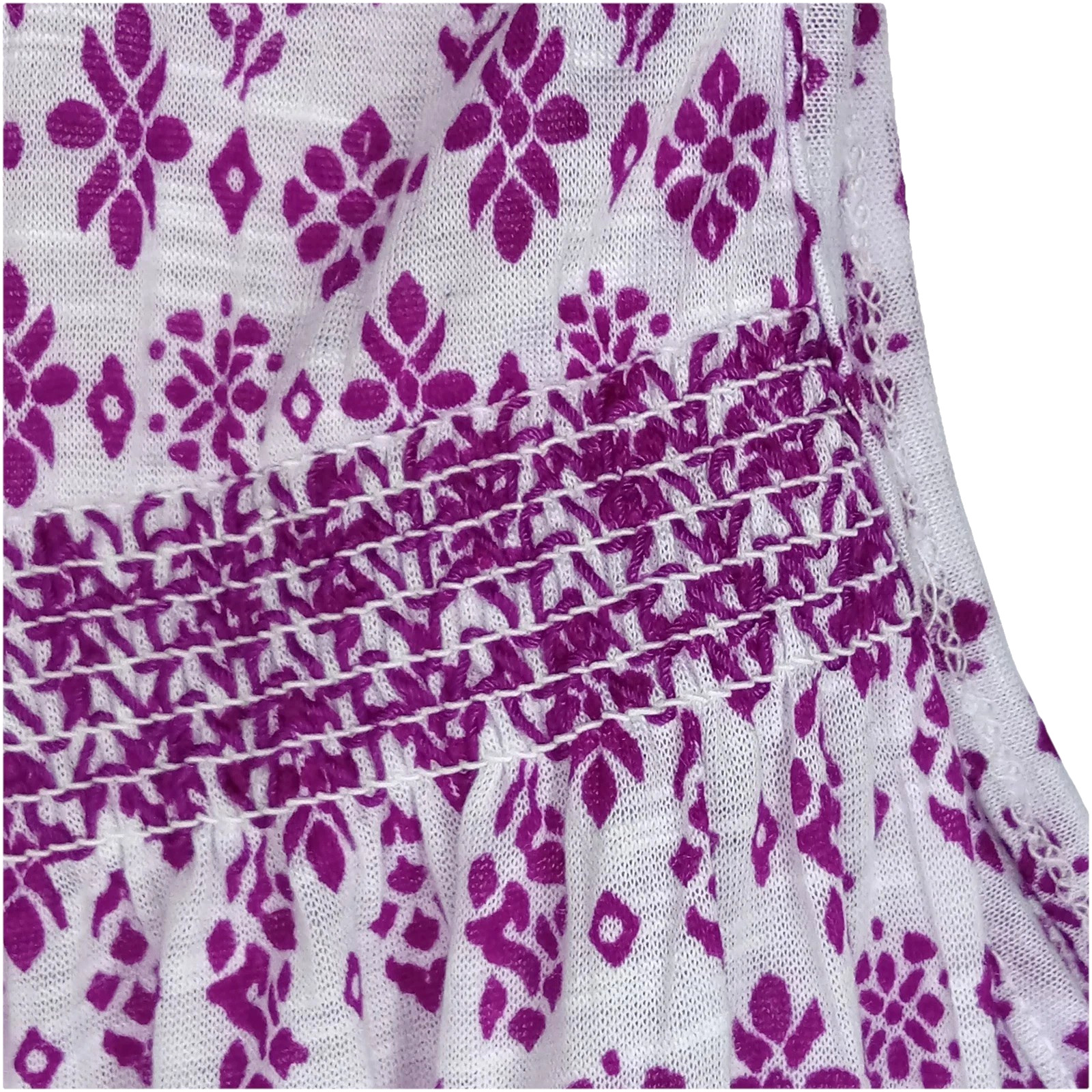 Faded Glory Sleeveless Peasant Top Womens Sz L Purple Gauzy Summer Boho Casual